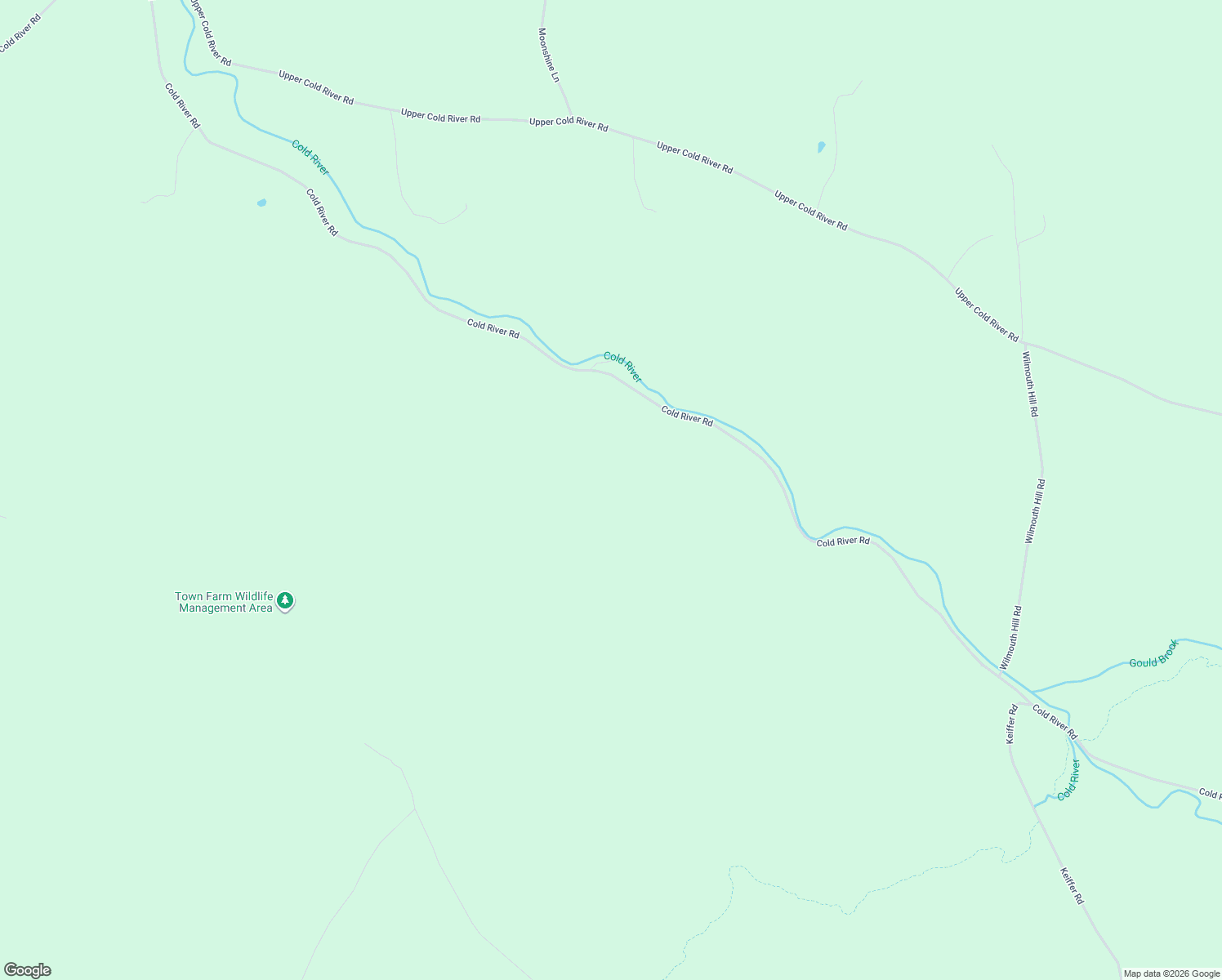 map of restaurants, bars, coffee shops, grocery stores, and more near 6136 Cold River Road in Shrewsbury