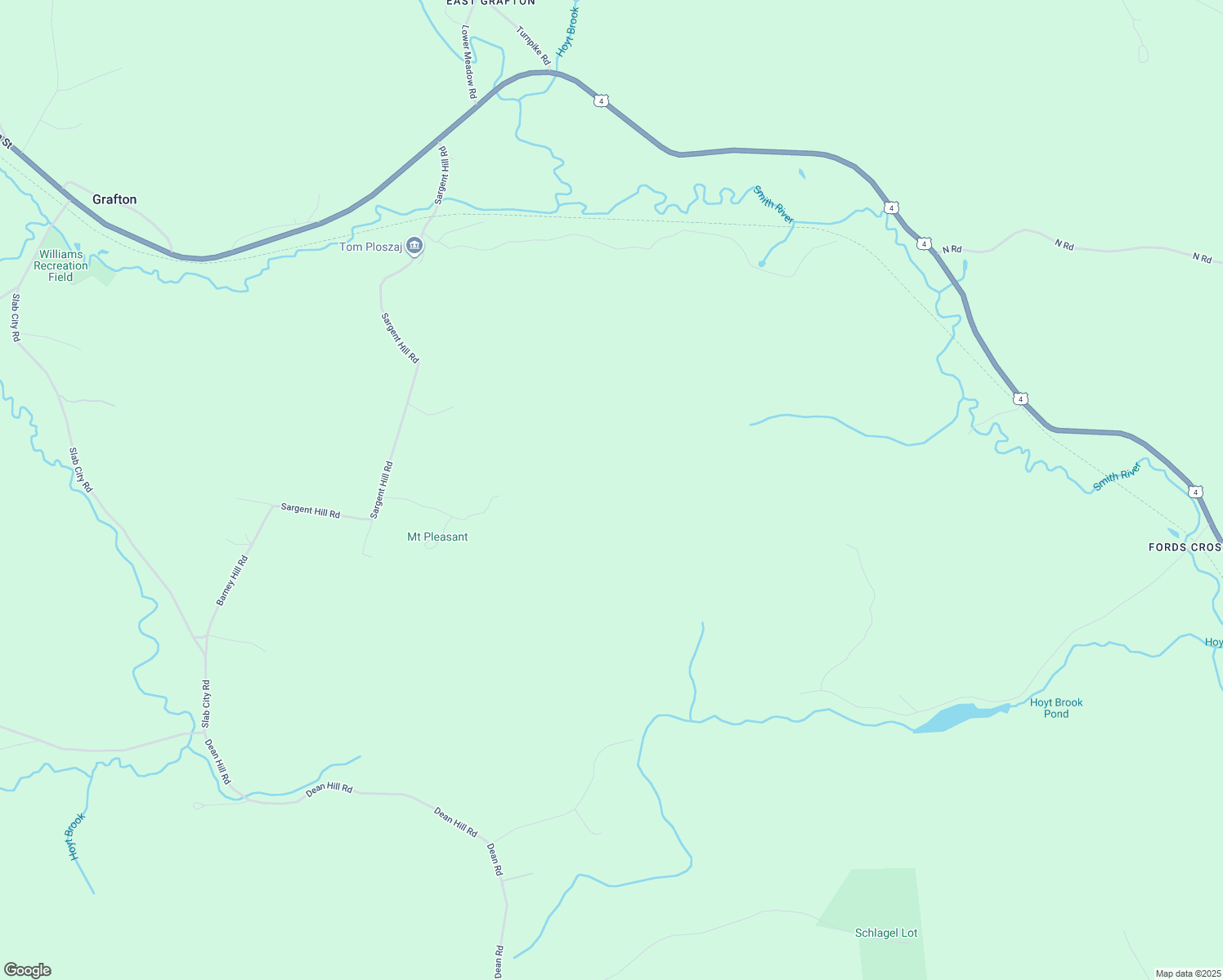 map of restaurants, bars, coffee shops, grocery stores, and more near 64 Lisby Lane in Grafton