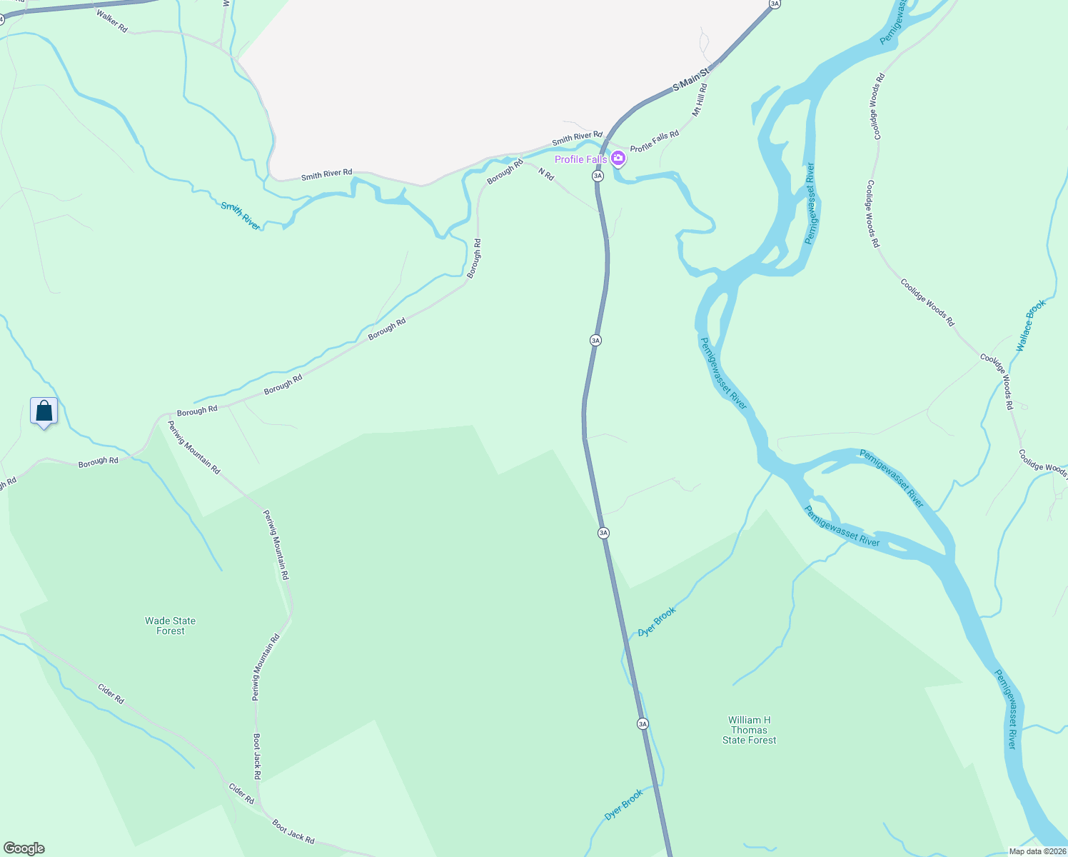 map of restaurants, bars, coffee shops, grocery stores, and more near 797 Nh Route 3a in Hill