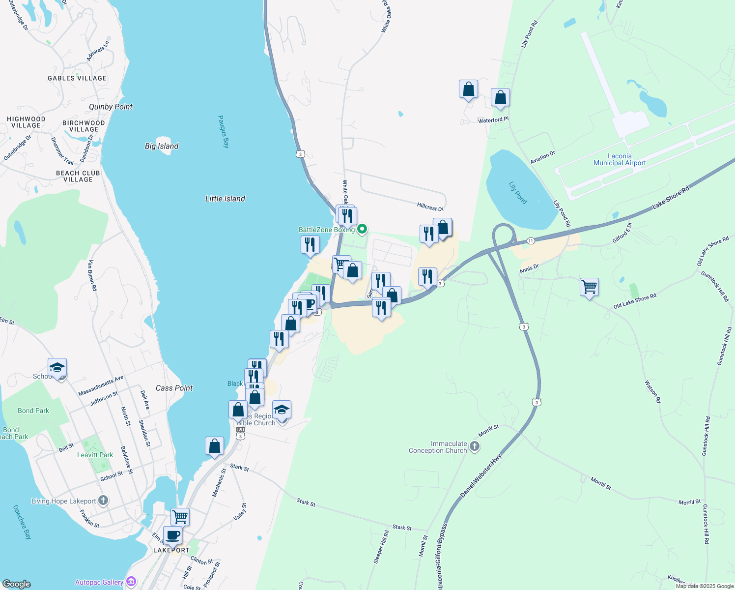 7 Potter Hill Road, Gilford NH Walk Score