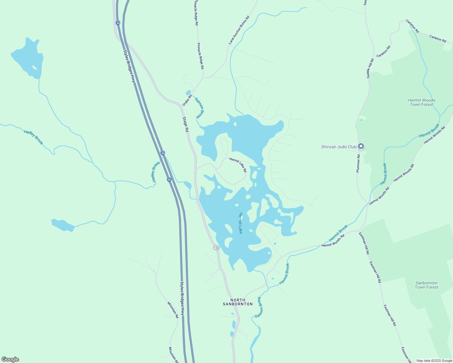 91 Hermit Lake Road, Sanbornton NH Walk Score
