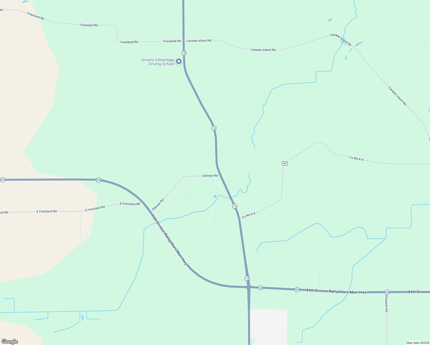 map of restaurants, bars, coffee shops, grocery stores, and more near W208 Dillman Rd in Randolph