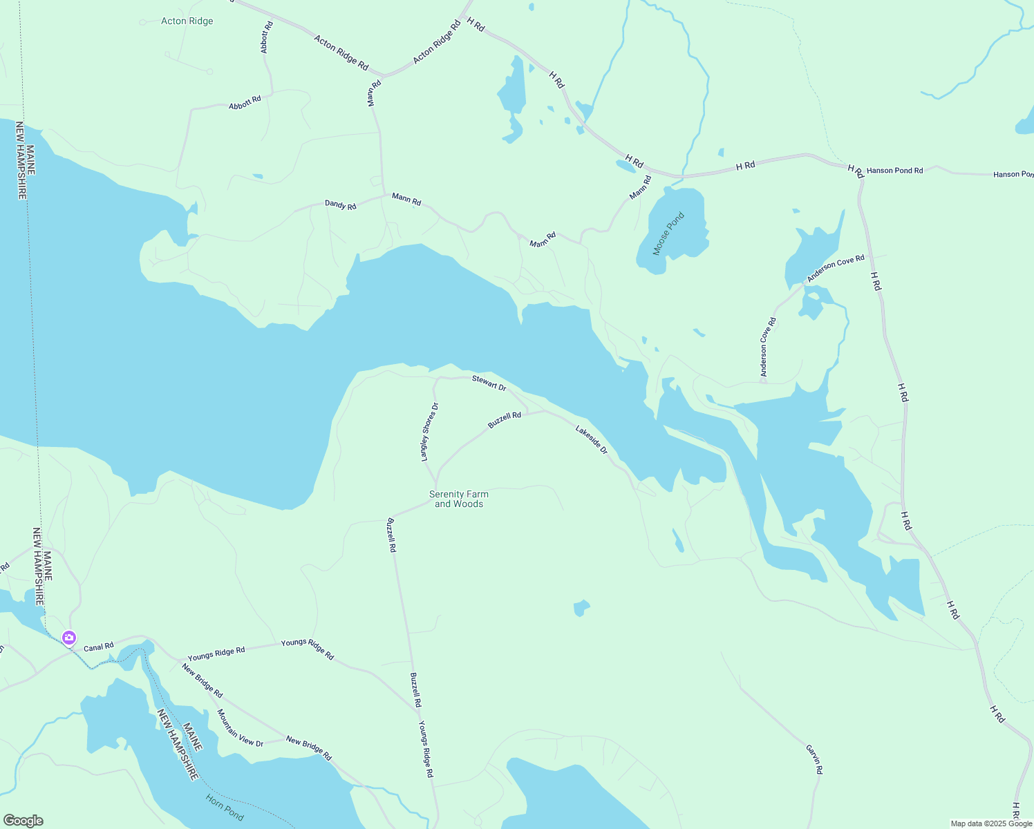 map of restaurants, bars, coffee shops, grocery stores, and more near 575 Buzzell Road in Acton