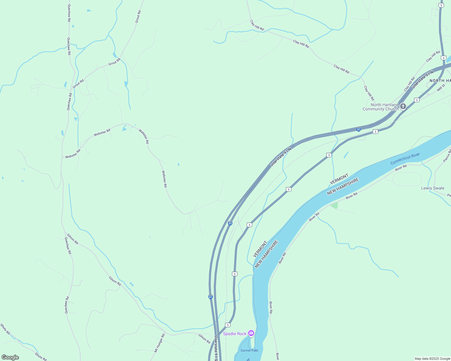 map of restaurants, bars, coffee shops, grocery stores, and more near 178 Webster Road in Hartland