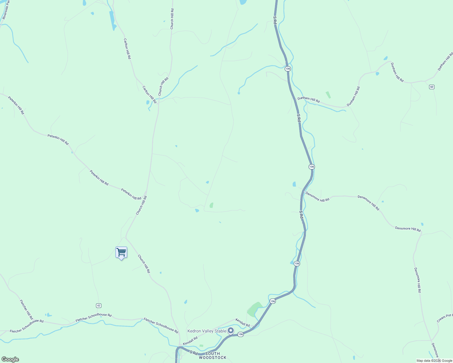 map of restaurants, bars, coffee shops, grocery stores, and more near 1683 Randall Road in Woodstock