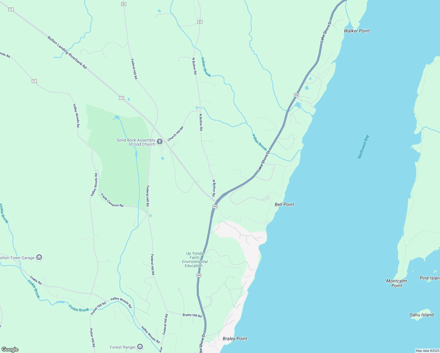 map of restaurants, bars, coffee shops, grocery stores, and more near 24 North Bolton Road in Bolton