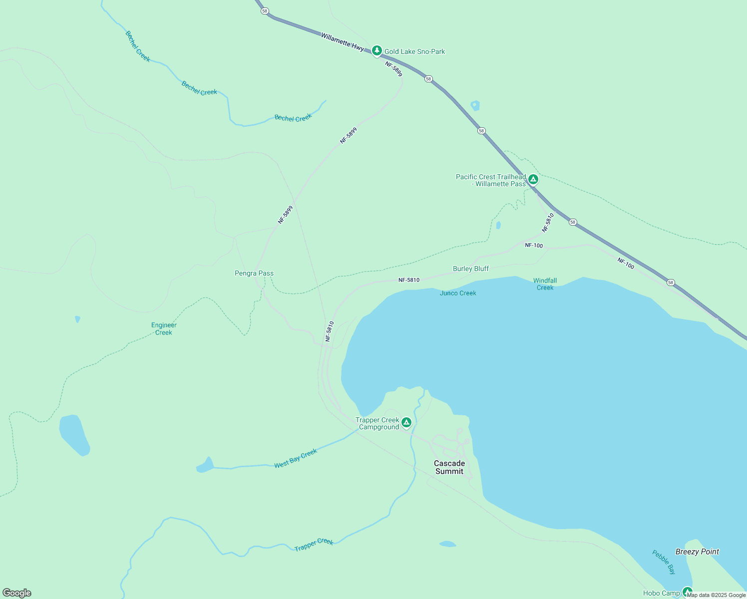 map of restaurants, bars, coffee shops, grocery stores, and more near in Cascade Summit