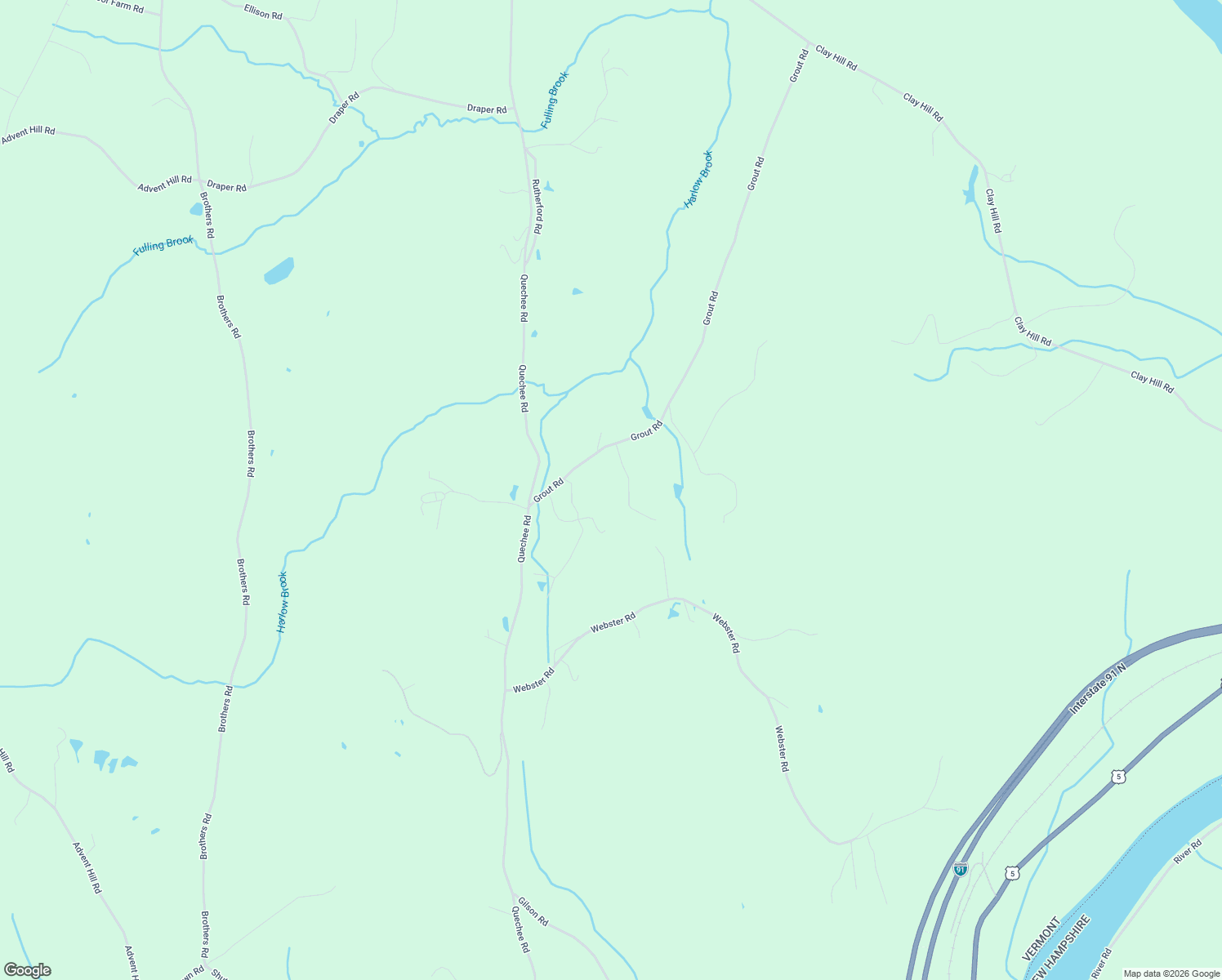 map of restaurants, bars, coffee shops, grocery stores, and more near 28 Grout Road in Hartland