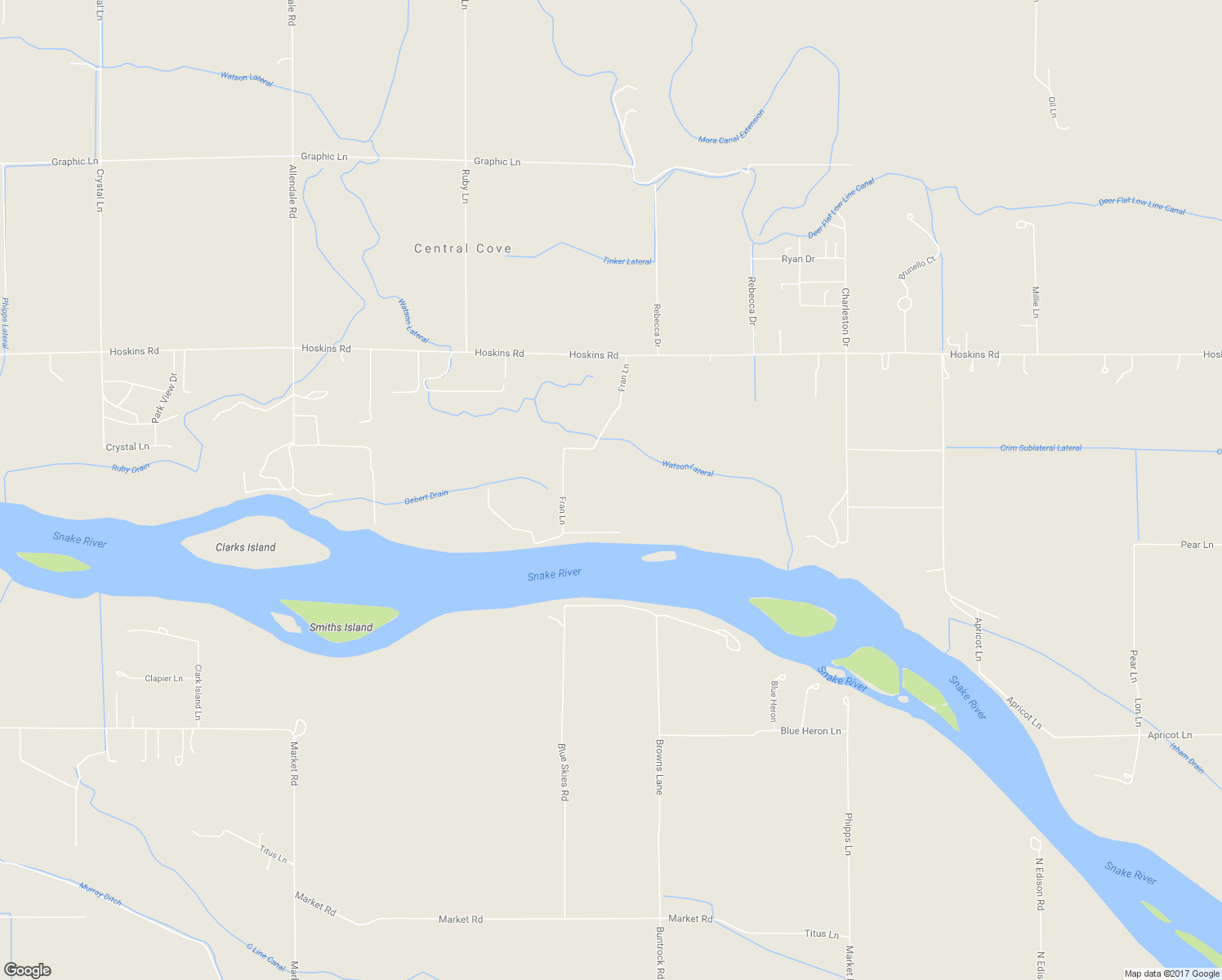 map of restaurants, bars, coffee shops, grocery stores, and more near 15438 Fran Lane in Wilder