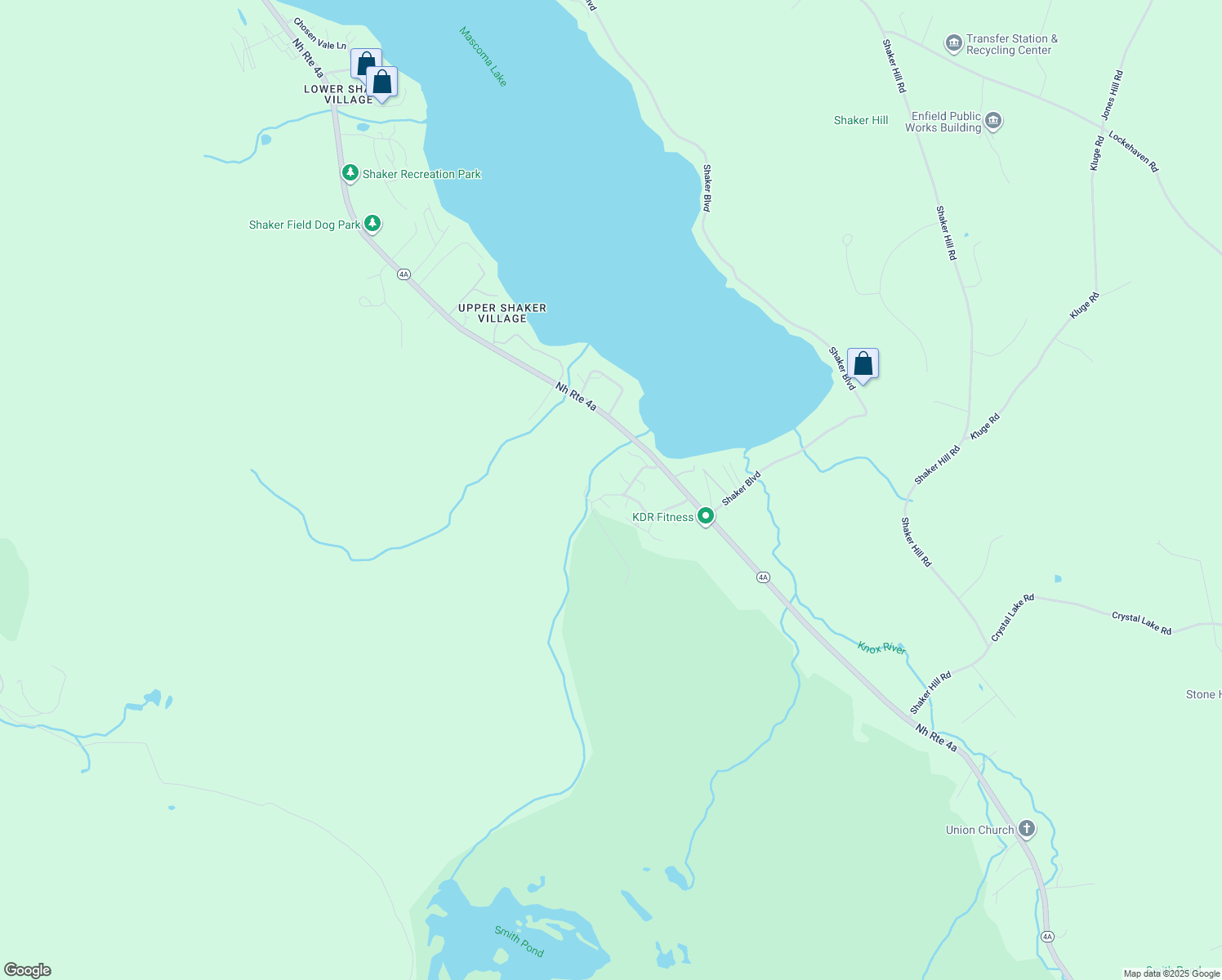 map of restaurants, bars, coffee shops, grocery stores, and more near 19 Marsten Lane in Enfield