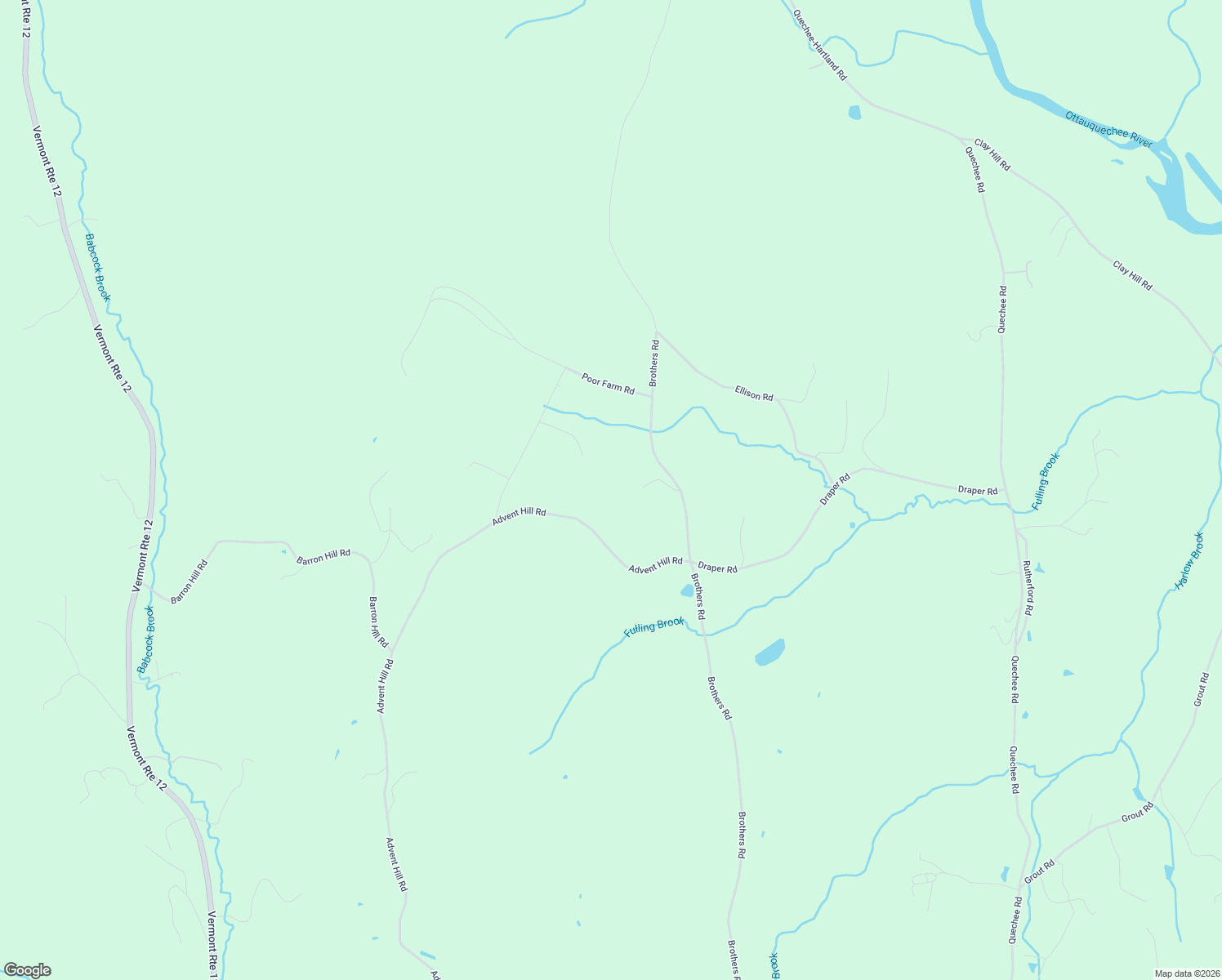 map of restaurants, bars, coffee shops, grocery stores, and more near 233 Brothers Road in Hartland