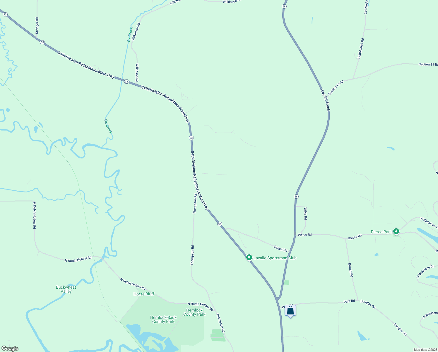 S1014 Wisconsin 33, La Valle WI Walk Score