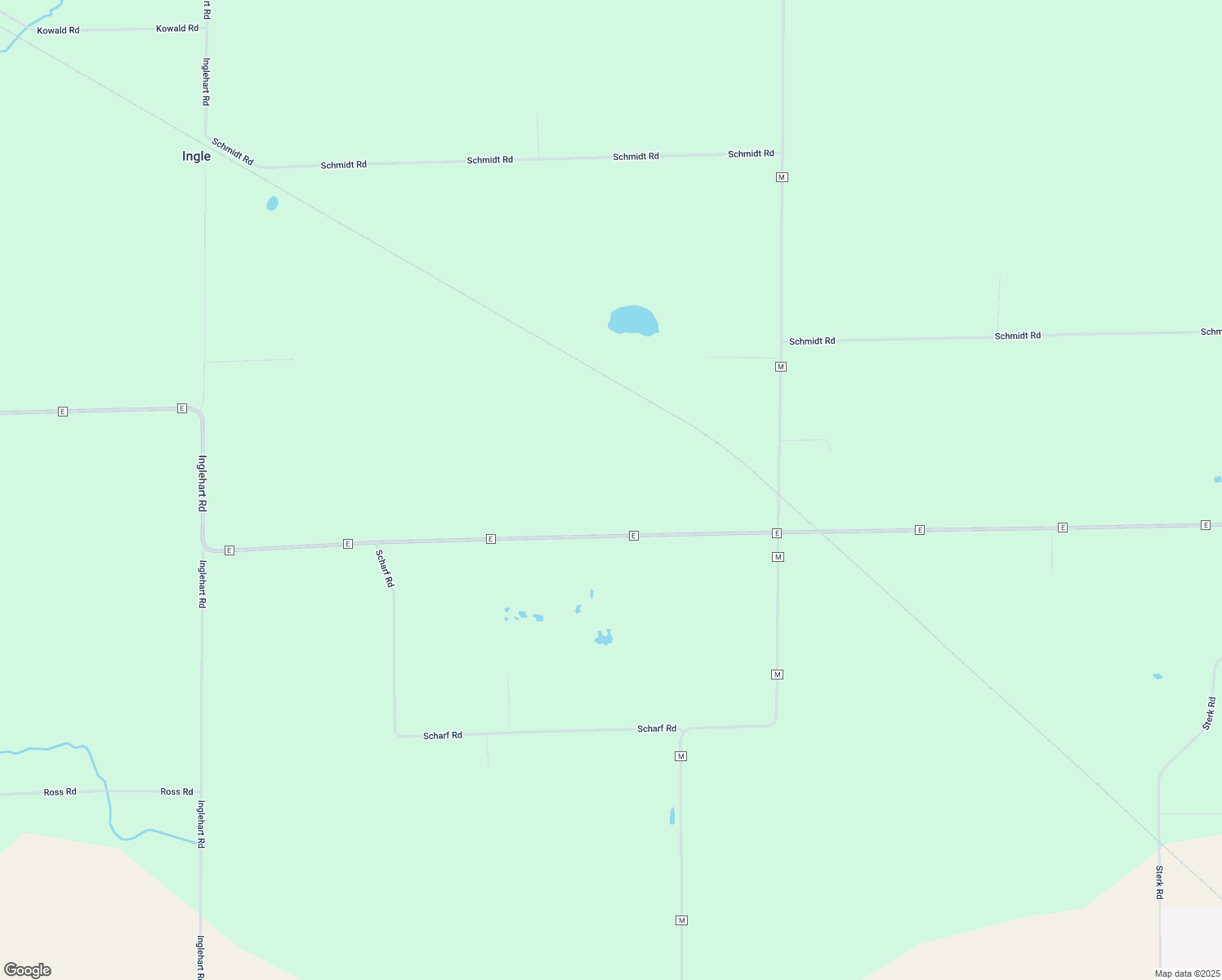 map of restaurants, bars, coffee shops, grocery stores, and more near W2052 County Rd E in Cambria