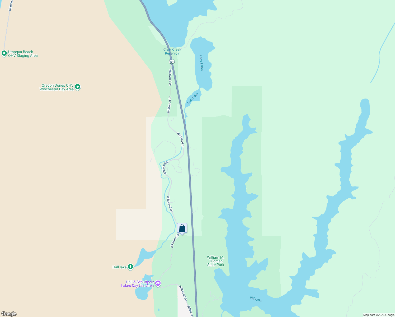 map of restaurants, bars, coffee shops, grocery stores, and more near 287 Foggy Heights Lane in North Bend