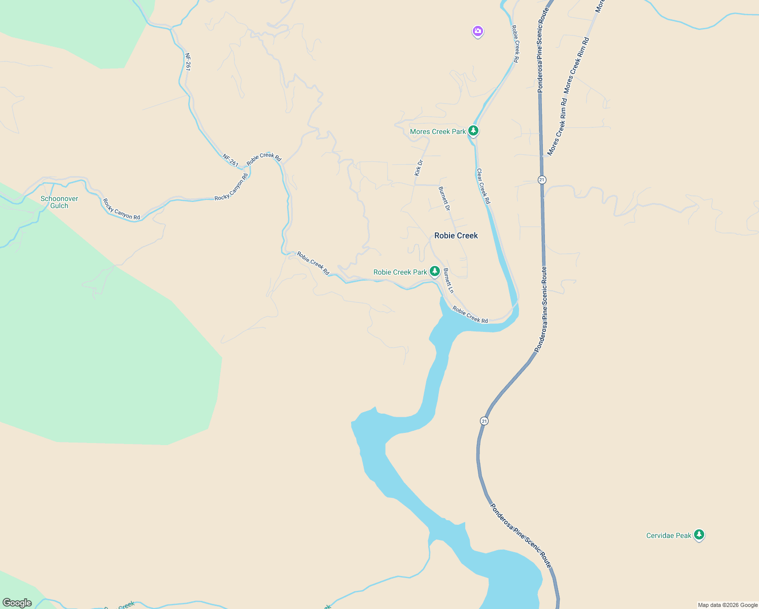 map of restaurants, bars, coffee shops, grocery stores, and more near 11 Robie Ridge Lane in Boise