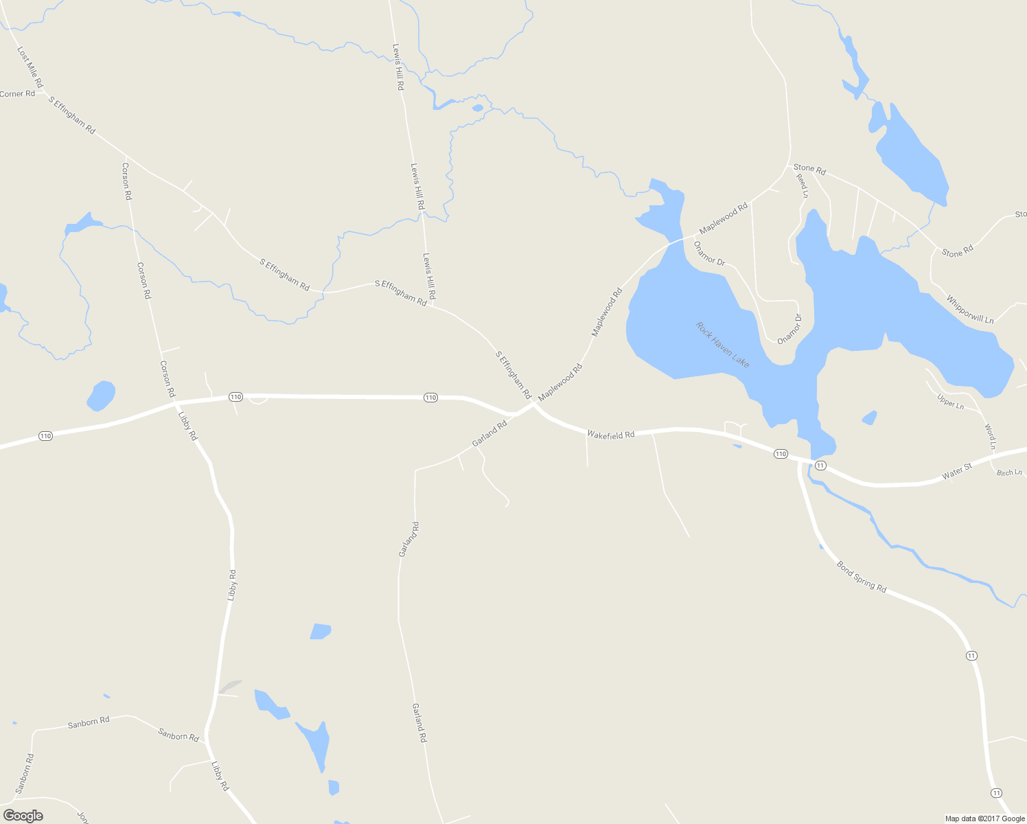 map of restaurants, bars, coffee shops, grocery stores, and more near 219 Wakefield Road in Newfield