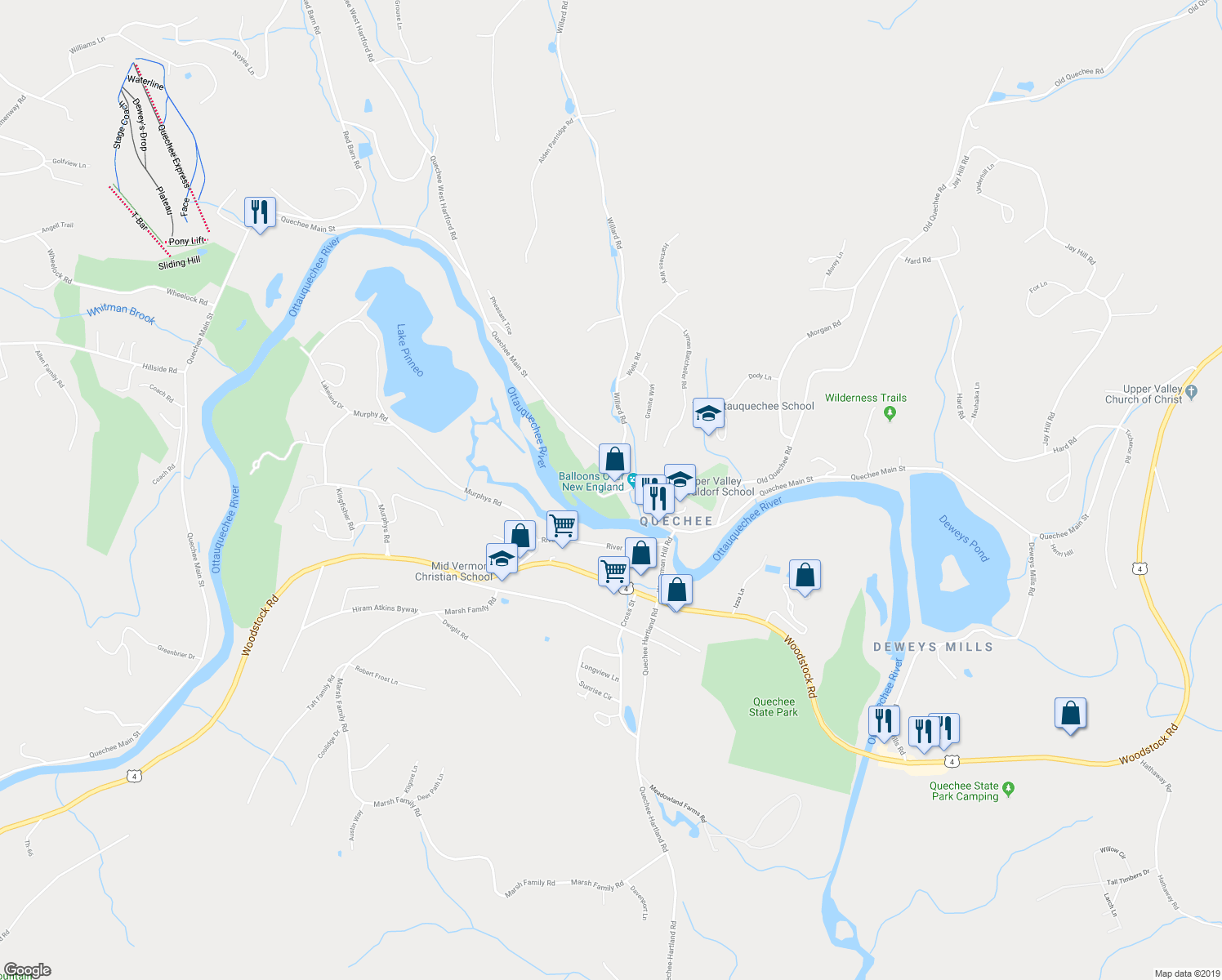 map of restaurants, bars, coffee shops, grocery stores, and more near 70 Village Green in Hartford