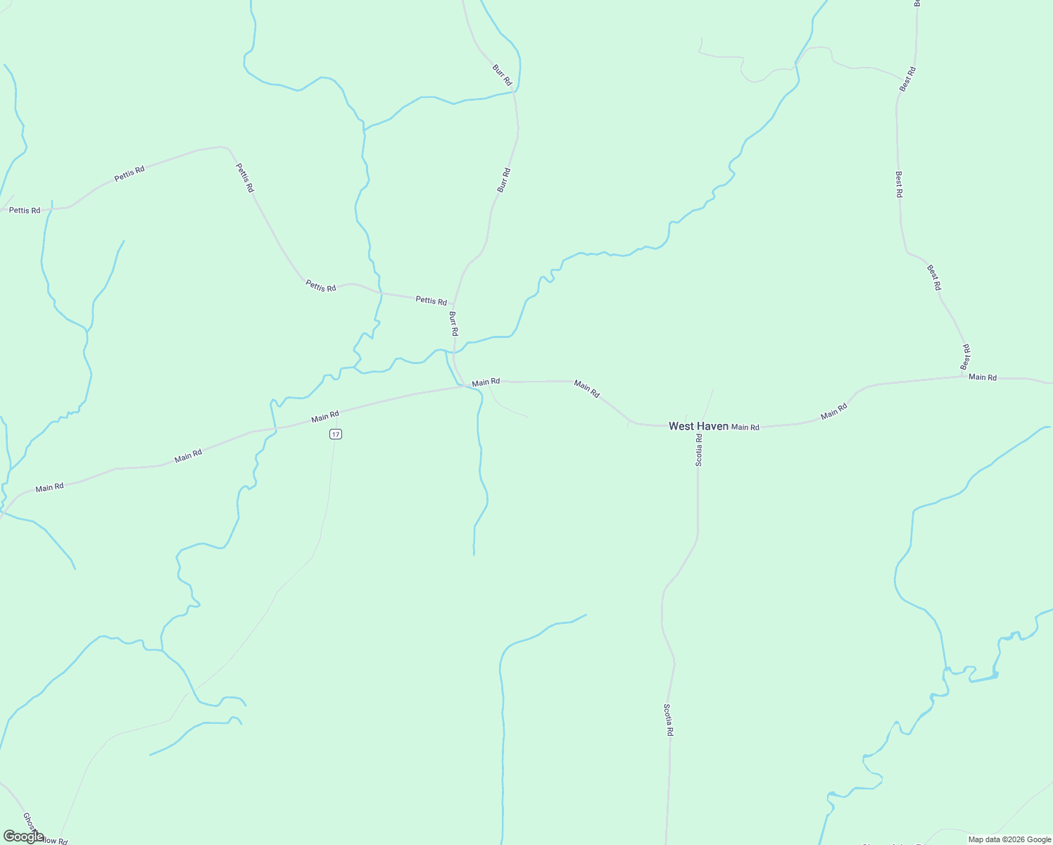 map of restaurants, bars, coffee shops, grocery stores, and more near 3845 Main Road in West Haven