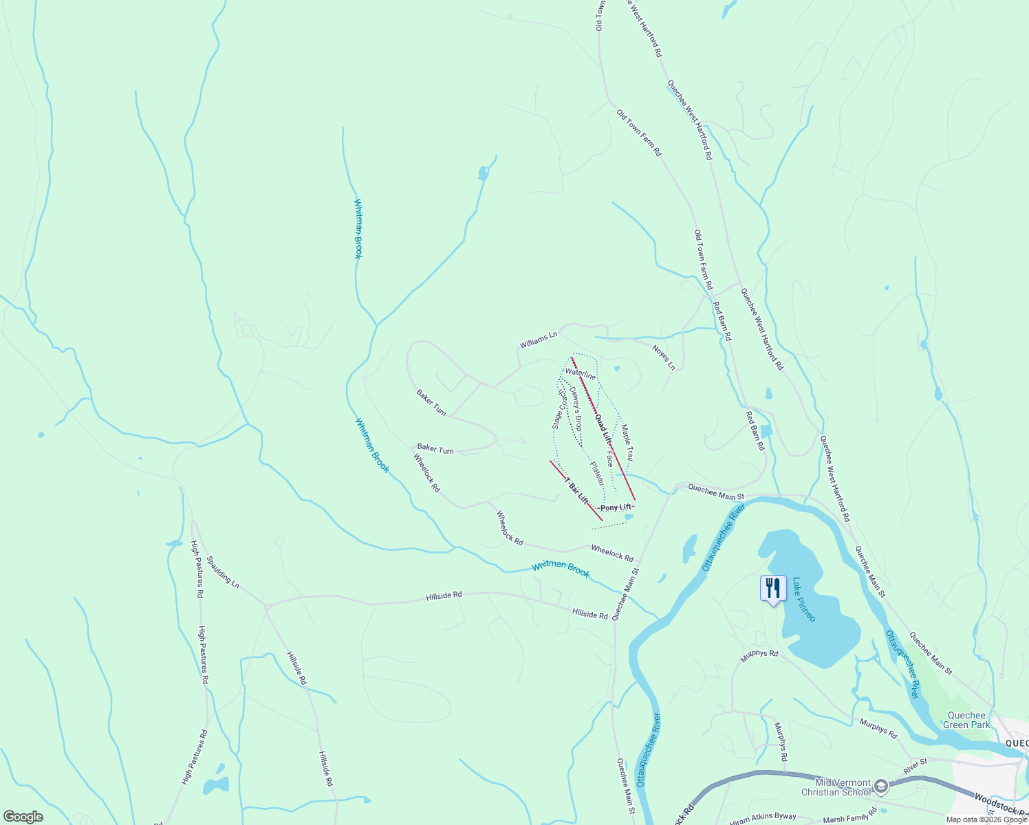 map of restaurants, bars, coffee shops, grocery stores, and more near in Hartford