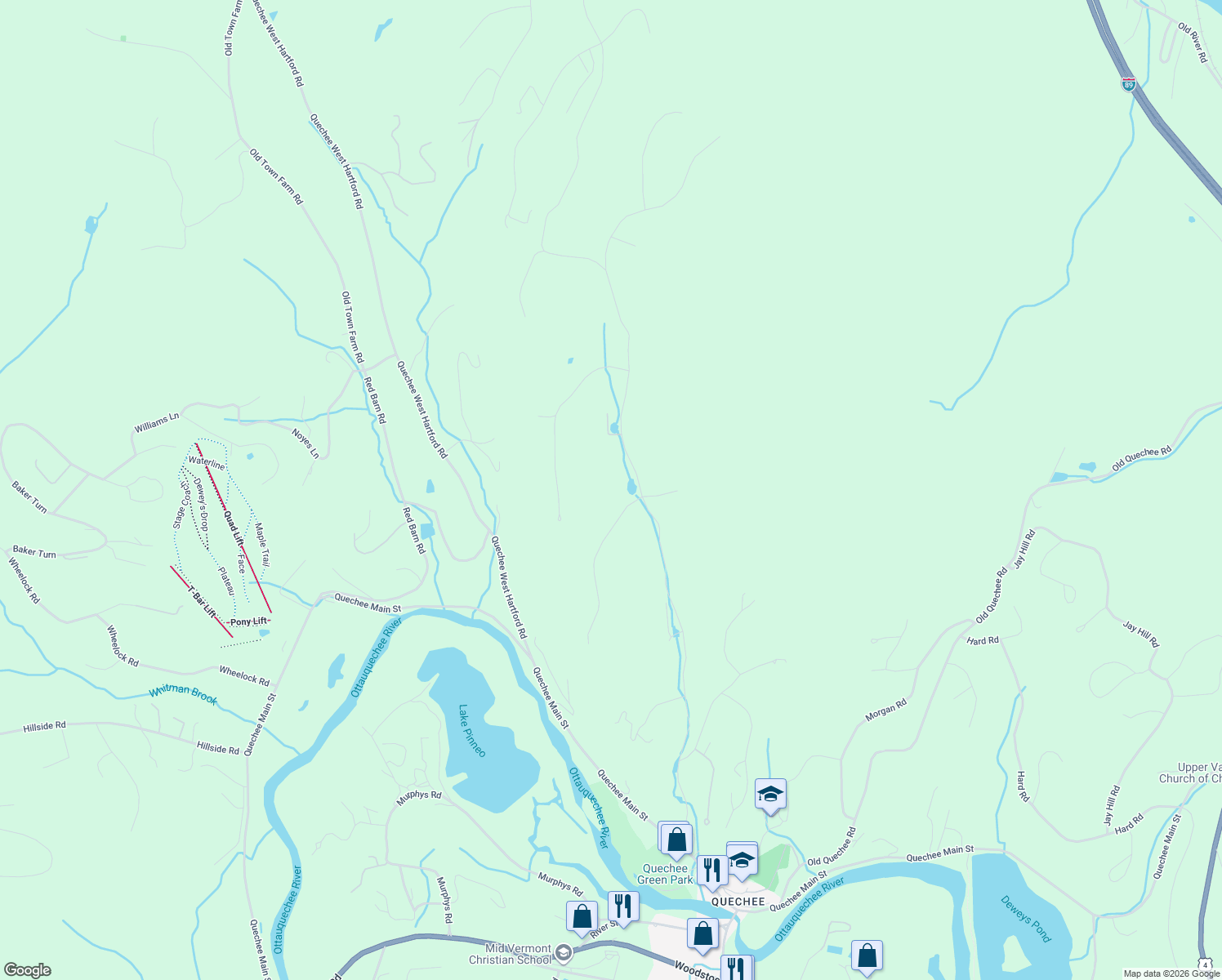 map of restaurants, bars, coffee shops, grocery stores, and more near 997 Willard Road in Hartford