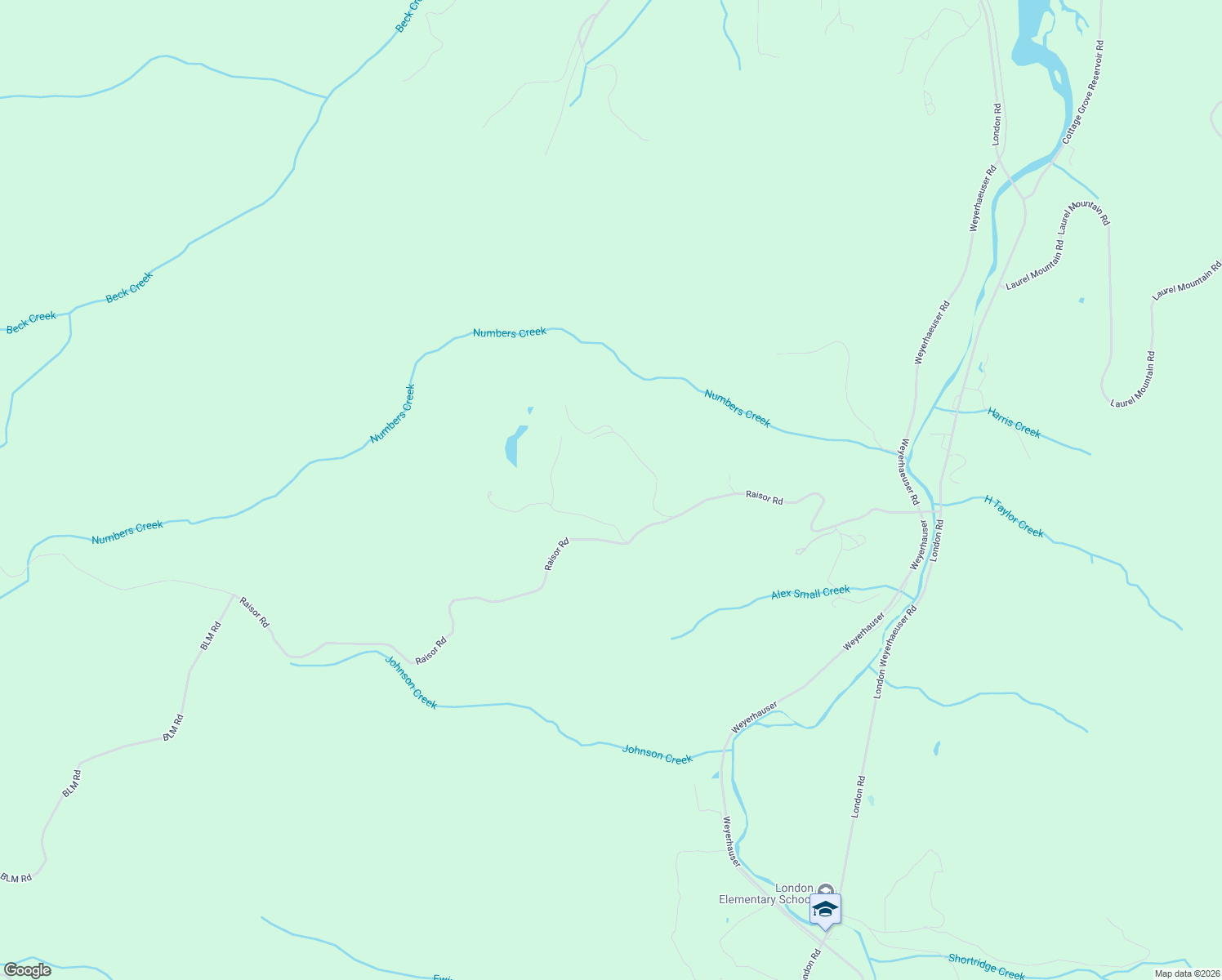 map of restaurants, bars, coffee shops, grocery stores, and more near 31405 Raisor Road in Cottage Grove