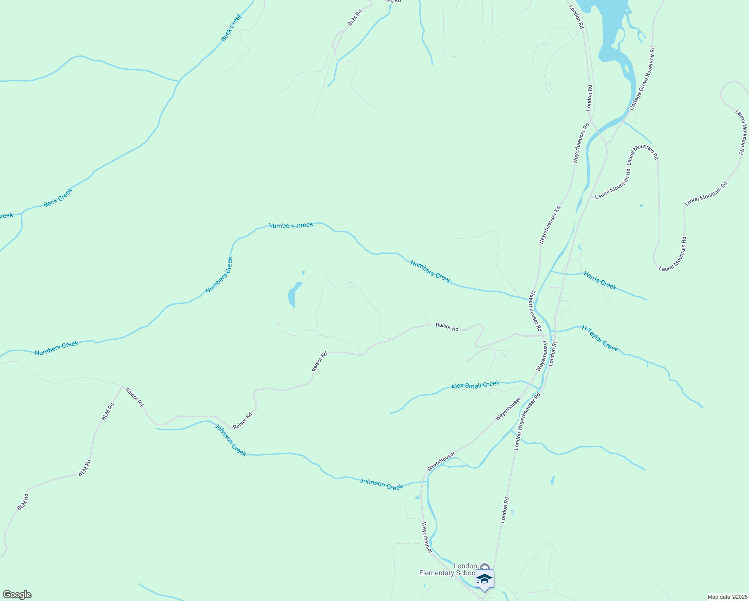 map of restaurants, bars, coffee shops, grocery stores, and more near 73960 Blok Lane in Cottage Grove
