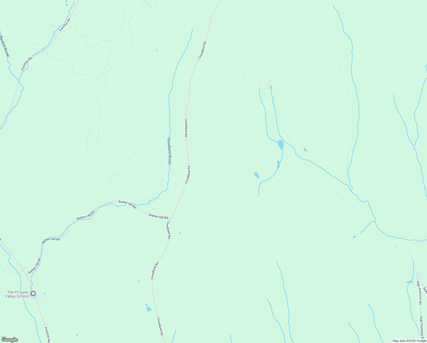 map of restaurants, bars, coffee shops, grocery stores, and more near Unnamed Road in Woodstock