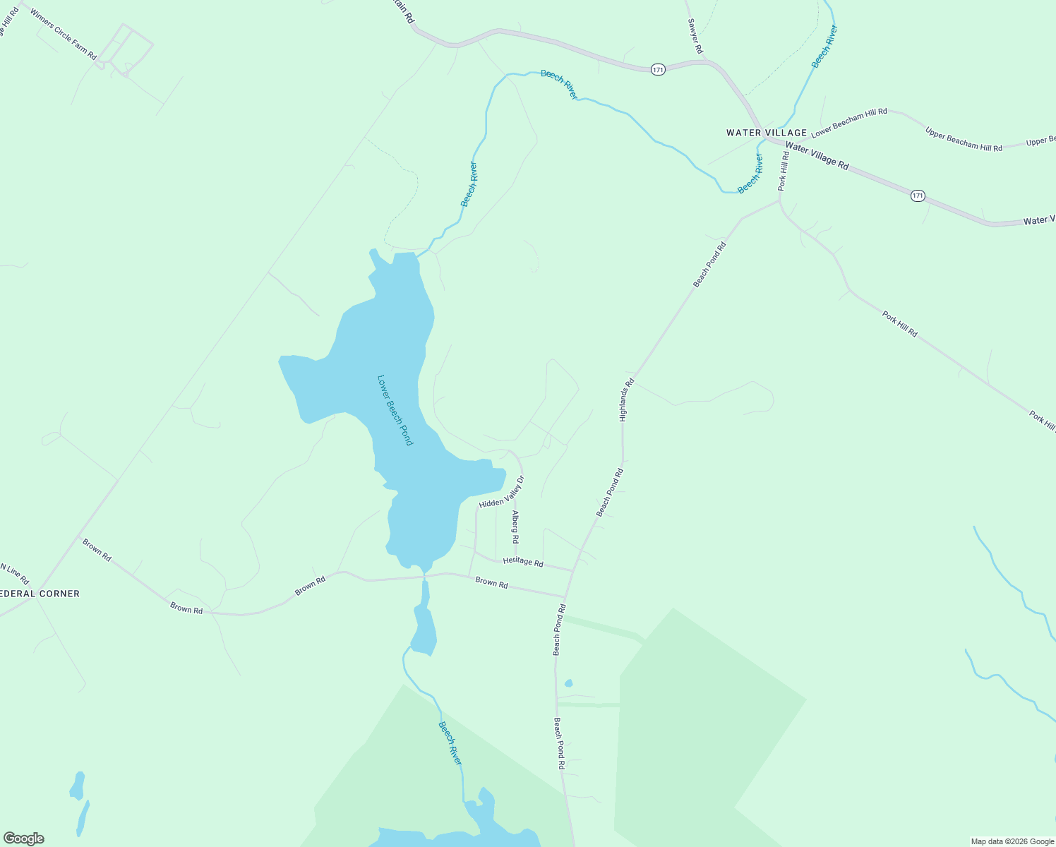 map of restaurants, bars, coffee shops, grocery stores, and more near 43 Valley Road in Tuftonboro
