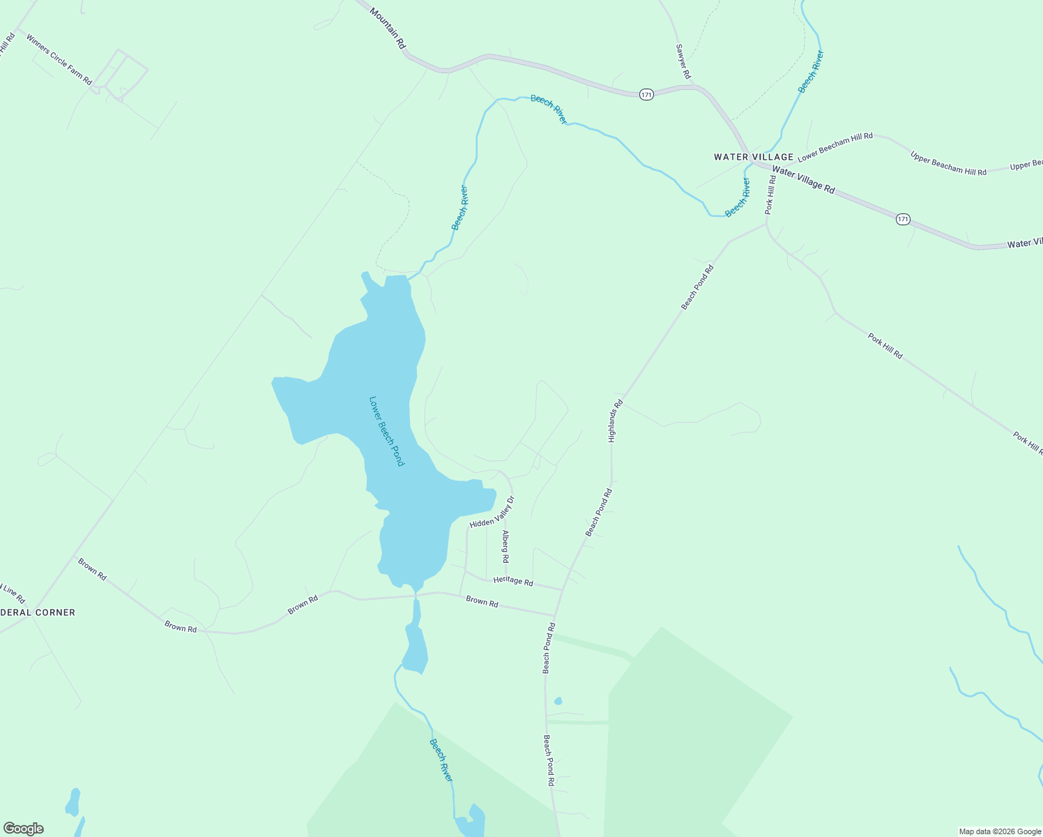 map of restaurants, bars, coffee shops, grocery stores, and more near 43 Valley Road in Tuftonboro