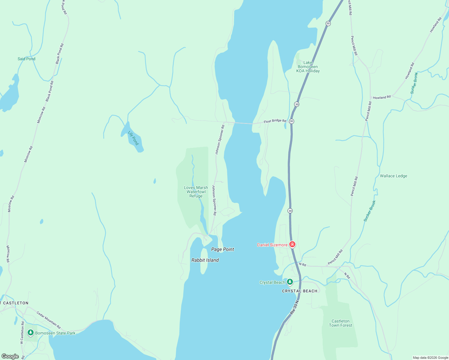 map of restaurants, bars, coffee shops, grocery stores, and more near 95 Rockview Road in Fair Haven