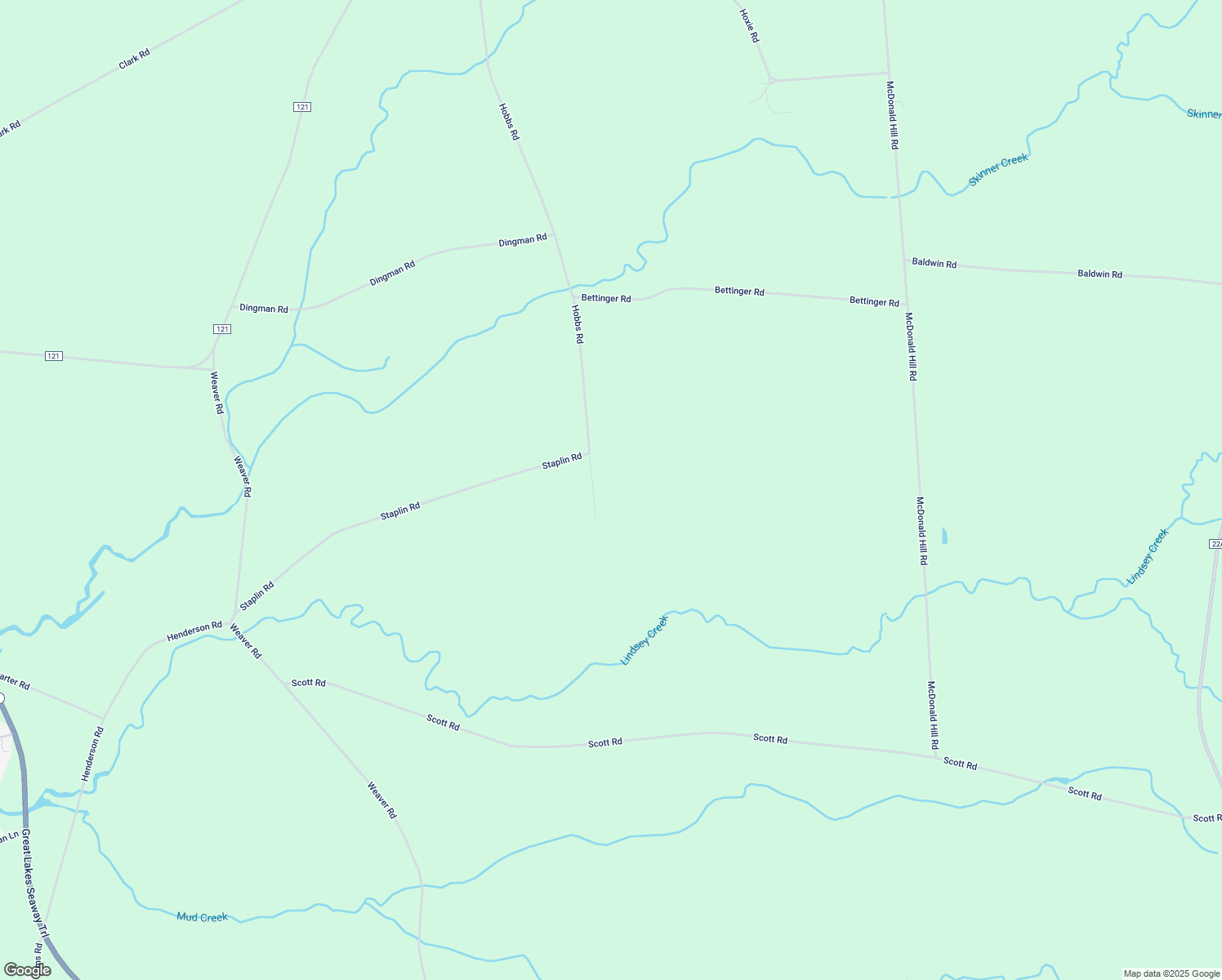 map of restaurants, bars, coffee shops, grocery stores, and more near 1216 Hobbs Rd in Mannsville