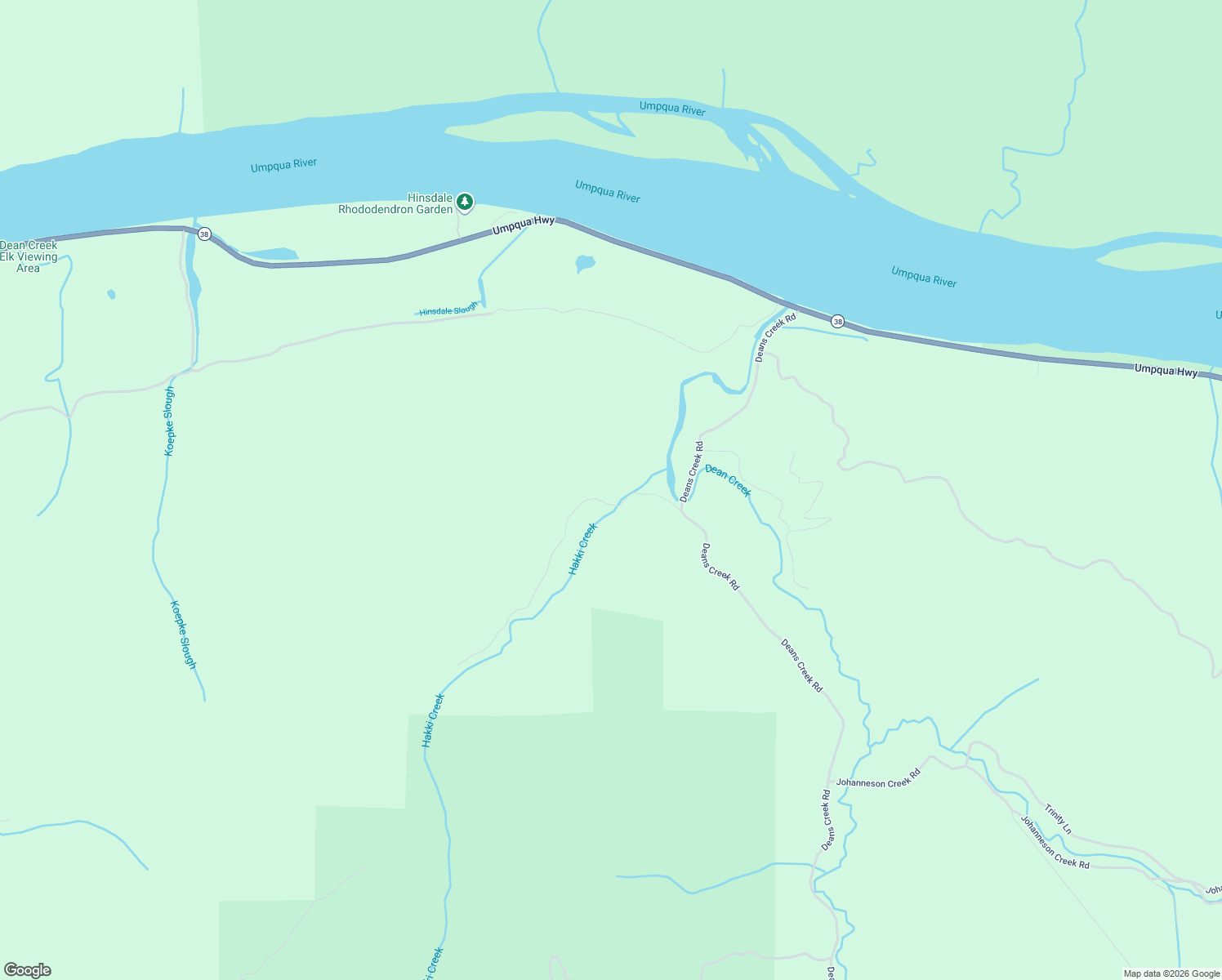 map of restaurants, bars, coffee shops, grocery stores, and more near 769 Deans Creek Road in Reedsport