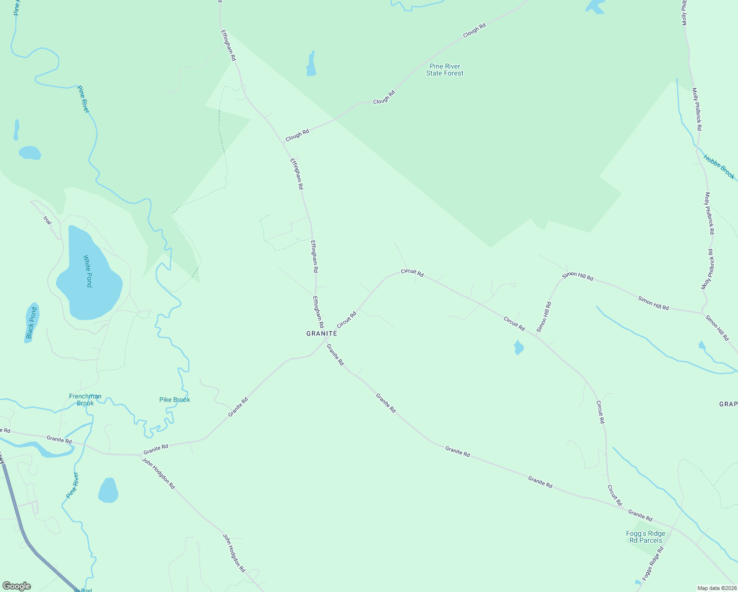 map of restaurants, bars, coffee shops, grocery stores, and more near 220 Circuit Road in Ossipee