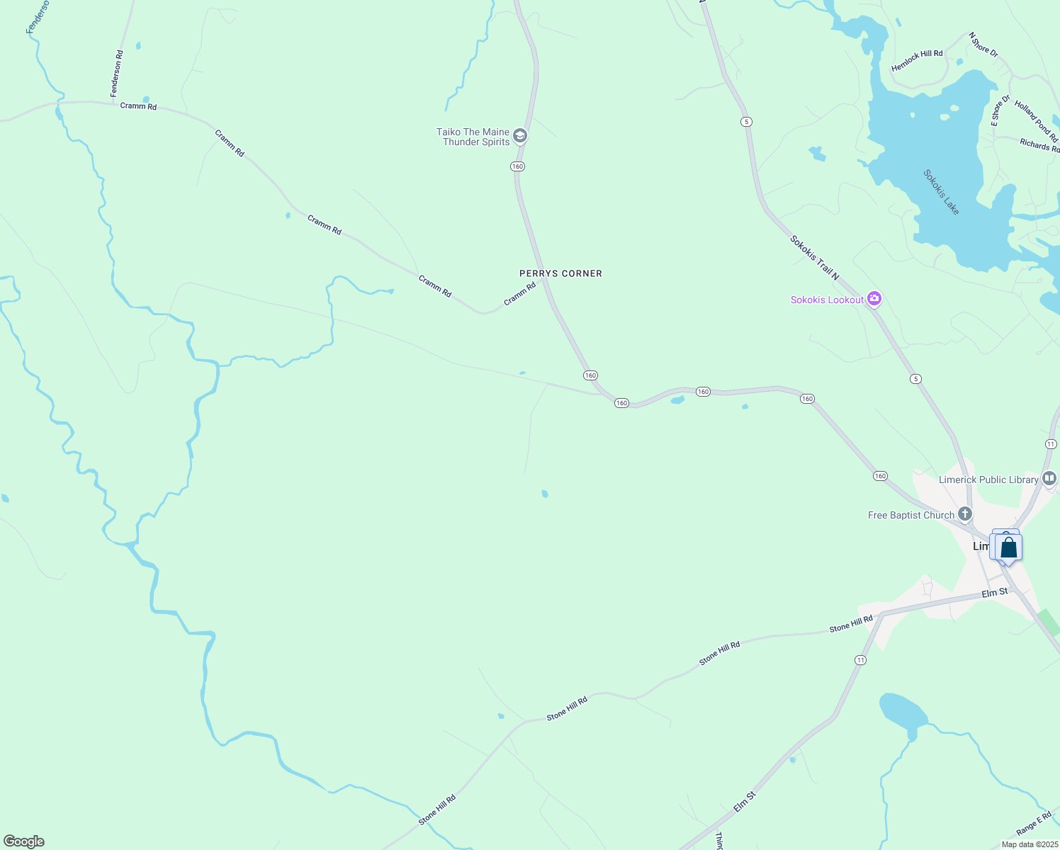 map of restaurants, bars, coffee shops, grocery stores, and more near Dubourdieu Road in Limerick