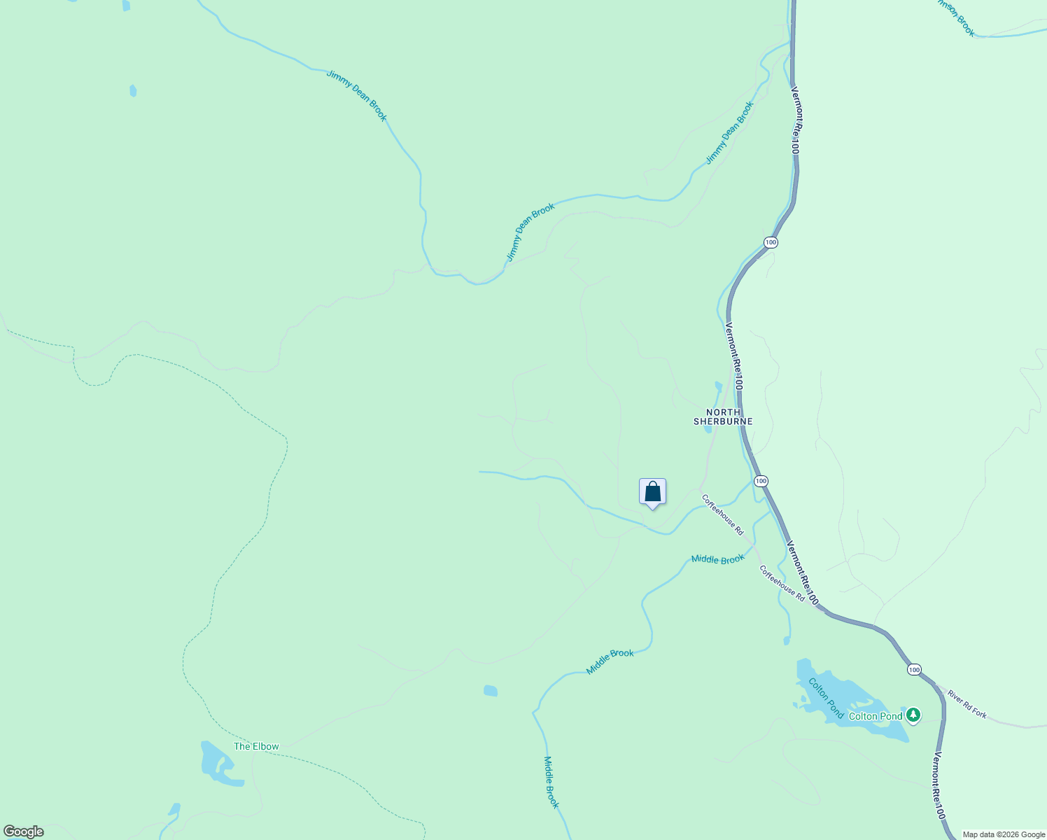 map of restaurants, bars, coffee shops, grocery stores, and more near 30 Ridge Rd in Killington