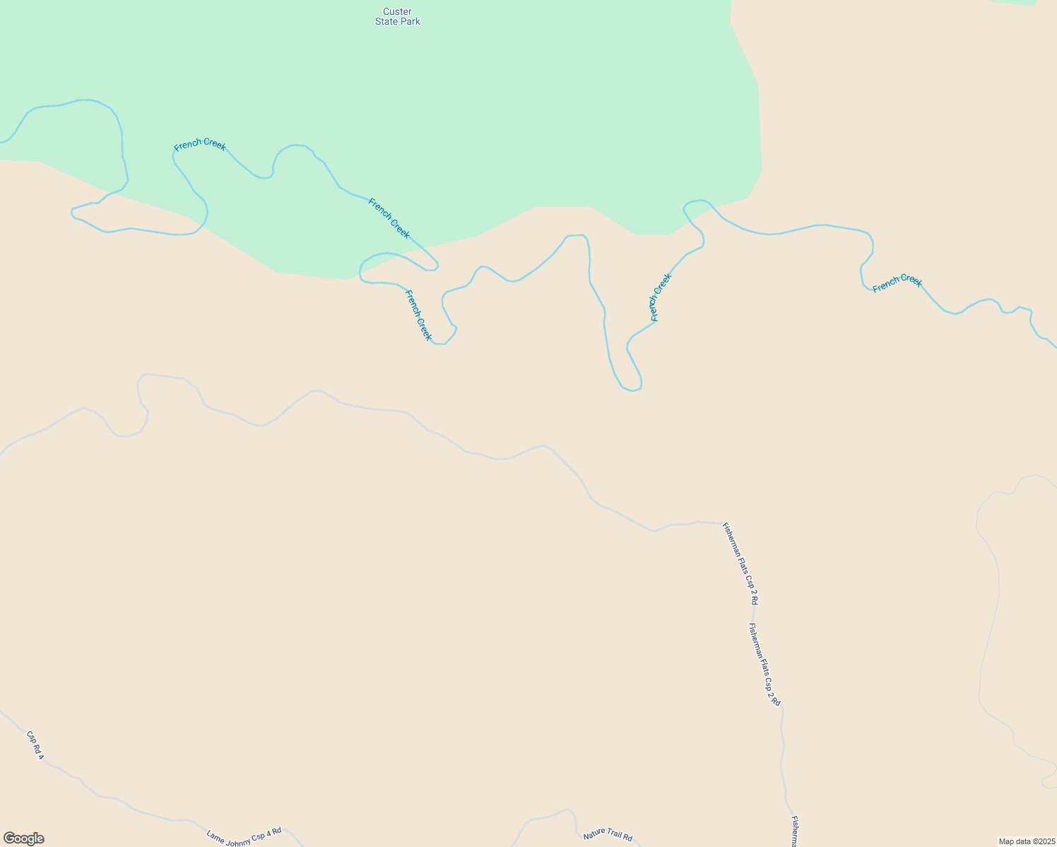 map of restaurants, bars, coffee shops, grocery stores, and more near 13438 US Highway 16A in Custer