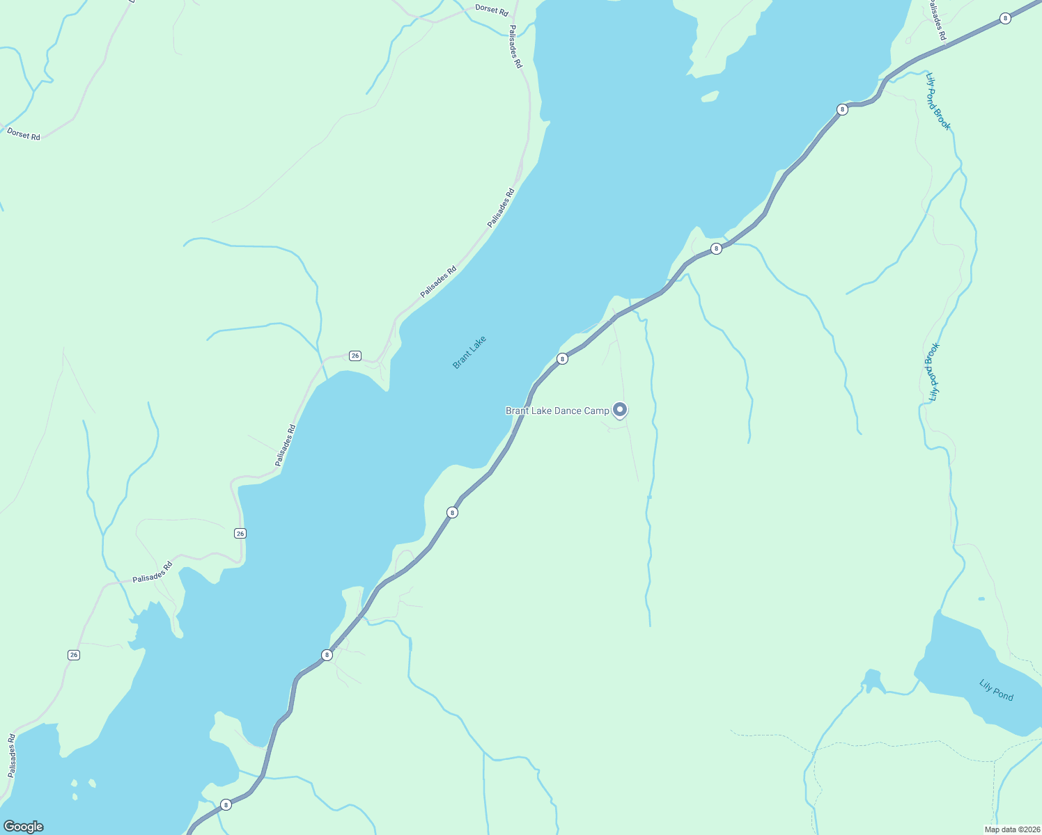 map of restaurants, bars, coffee shops, grocery stores, and more near 0 Rocky Point in Brant Lake