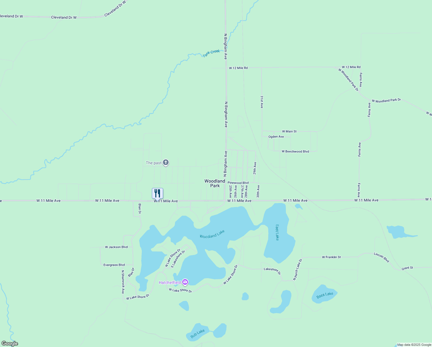 8961 North 23 Avenue, Bitely MI Walk Score