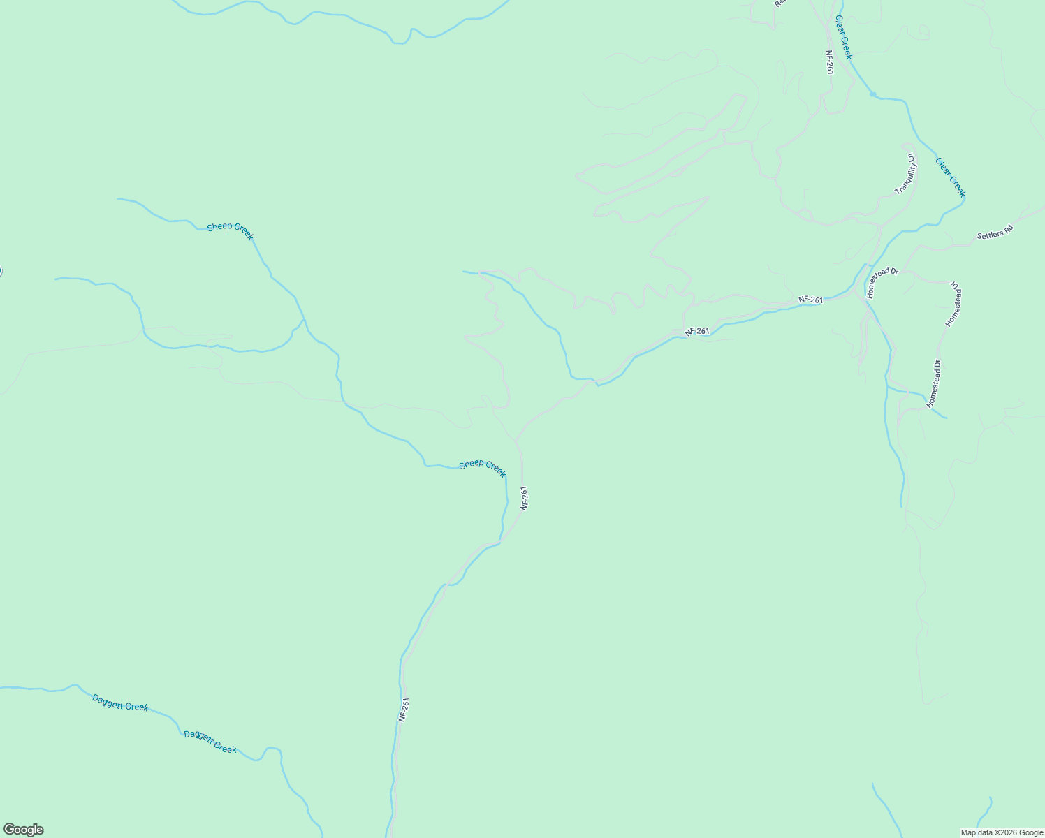 map of restaurants, bars, coffee shops, grocery stores, and more near Clear Creek Road in Boise