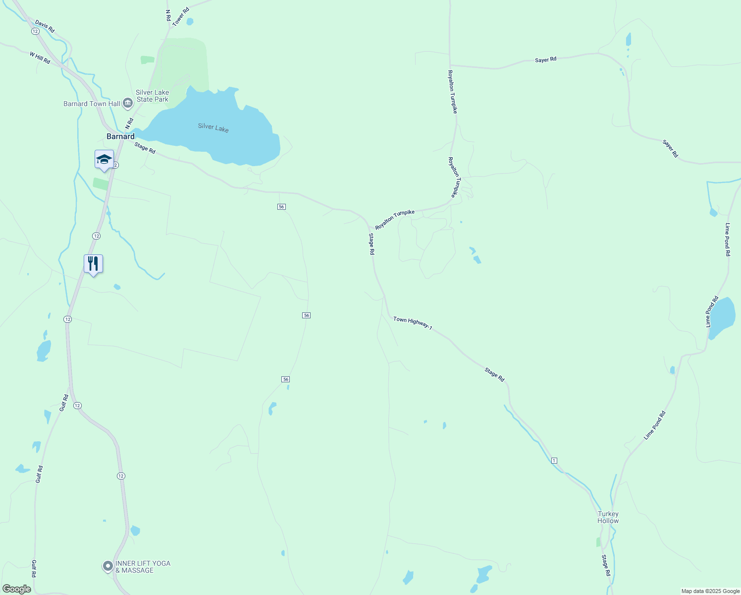 map of restaurants, bars, coffee shops, grocery stores, and more near Garnet Hill in Woodstock