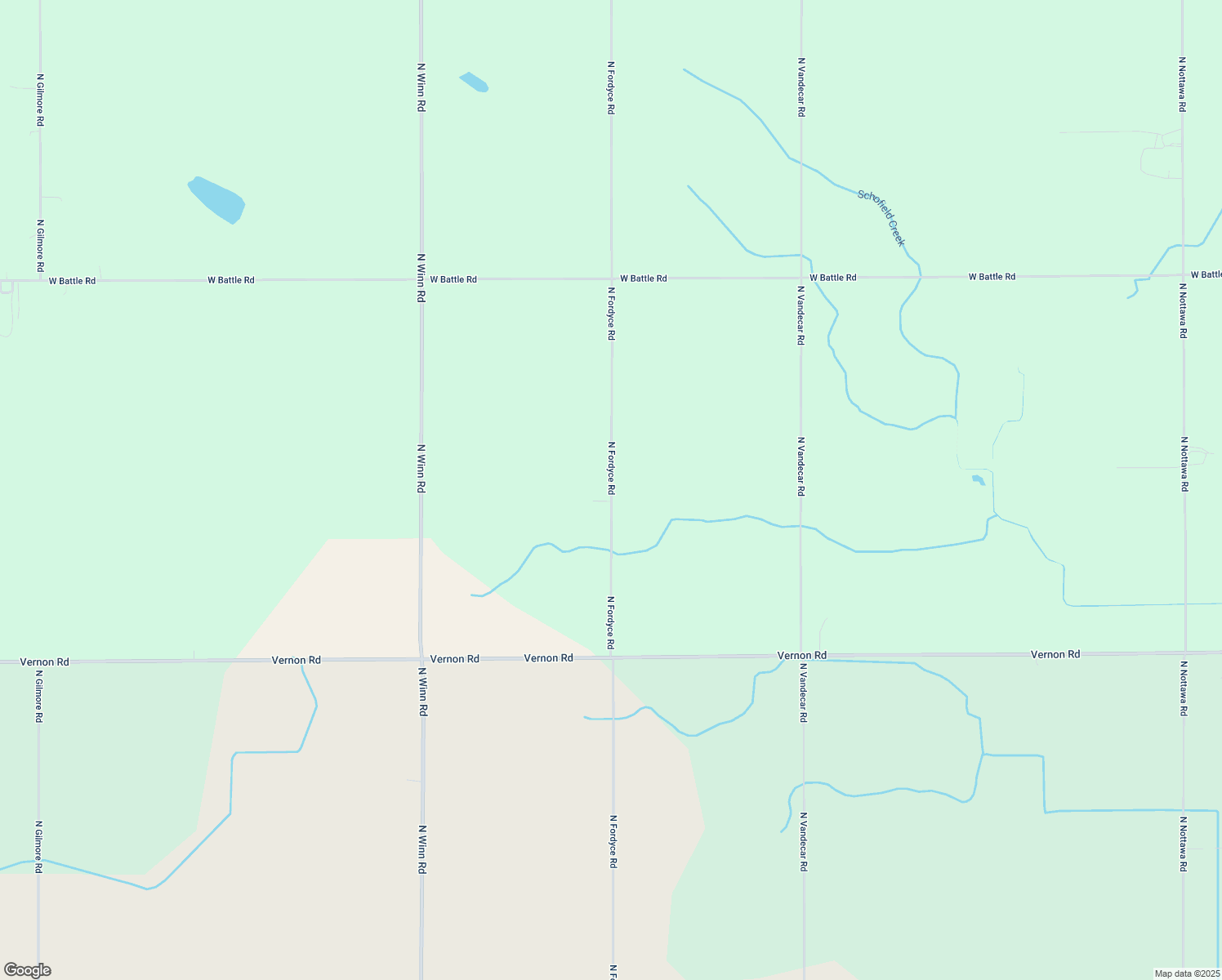 map of restaurants, bars, coffee shops, grocery stores, and more near 6533 North Fordyce Road in Farwell
