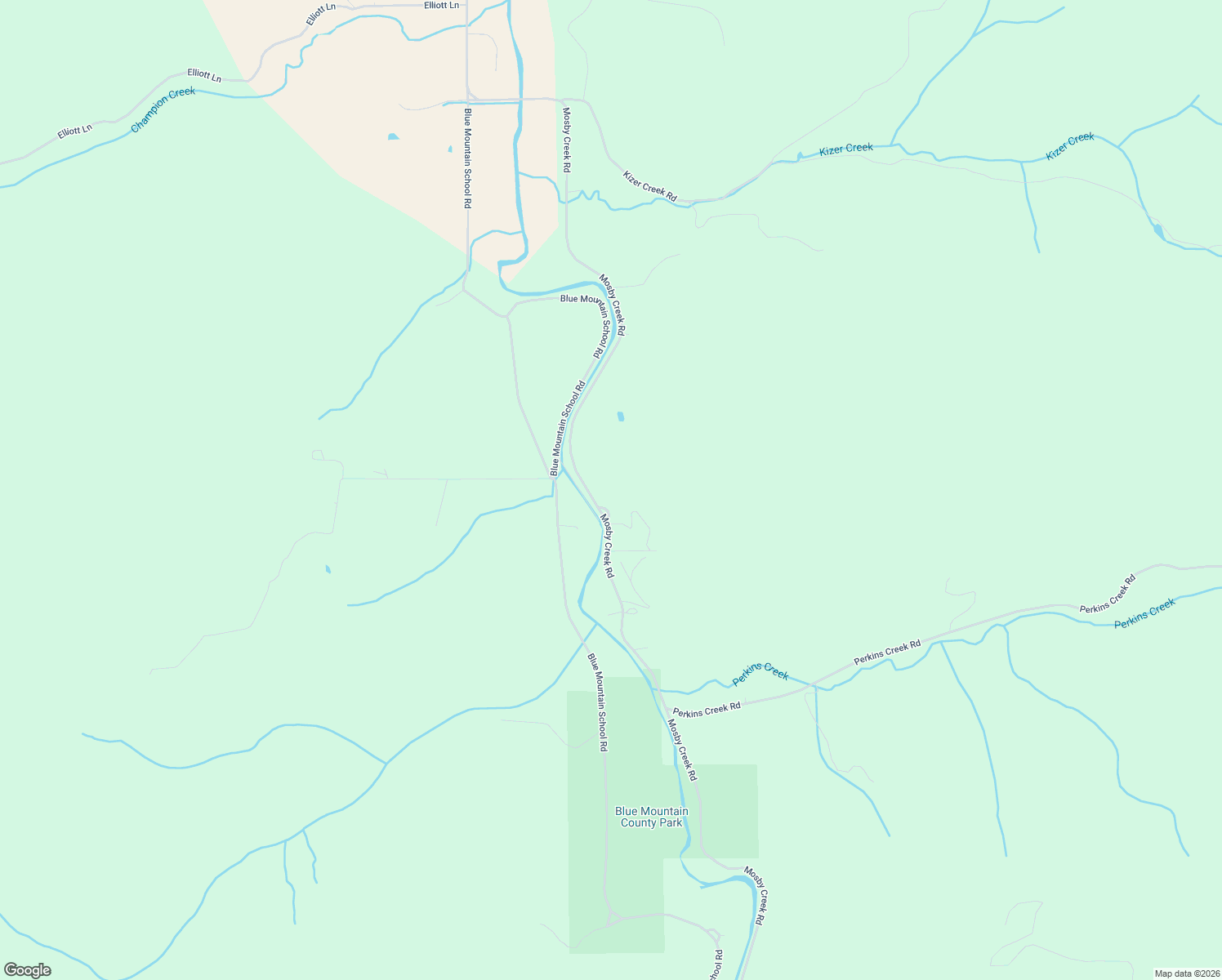 map of restaurants, bars, coffee shops, grocery stores, and more near 76351 Mosby Creek Road in Cottage Grove
