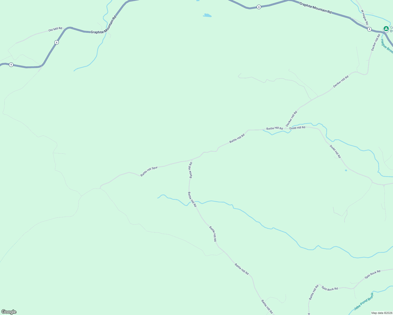 map of restaurants, bars, coffee shops, grocery stores, and more near 95 Battle Hill Road in Hague