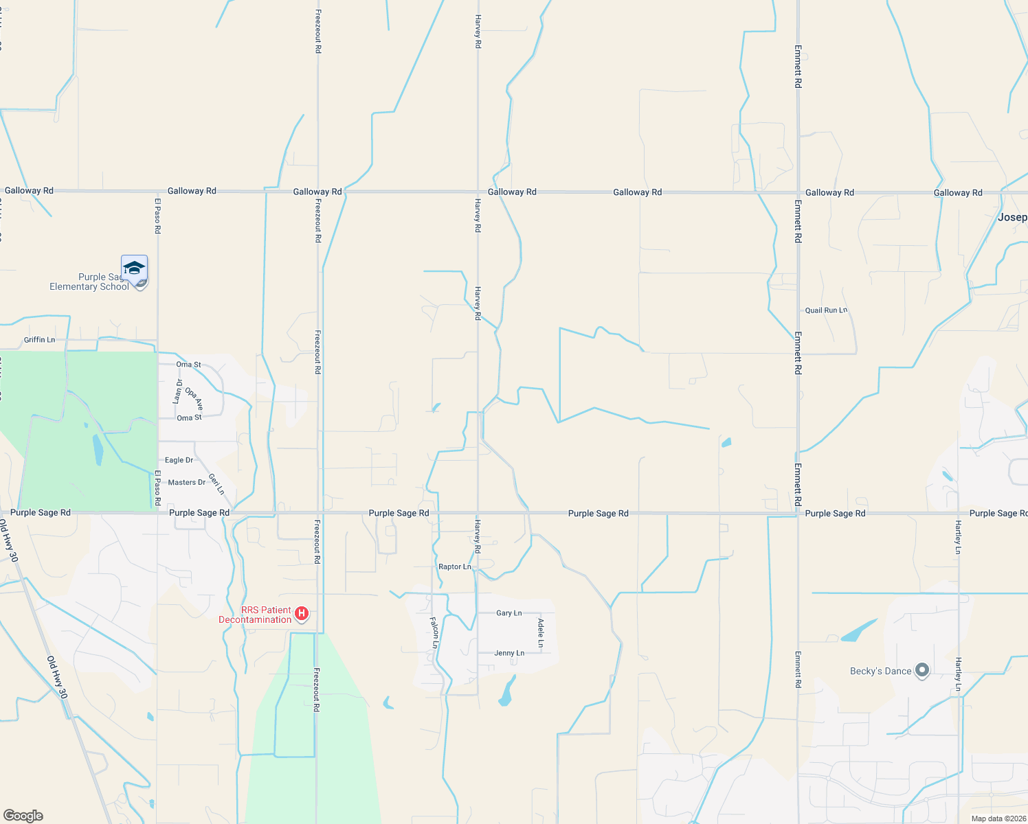 map of restaurants, bars, coffee shops, grocery stores, and more near 25300 Harvey Road in Caldwell