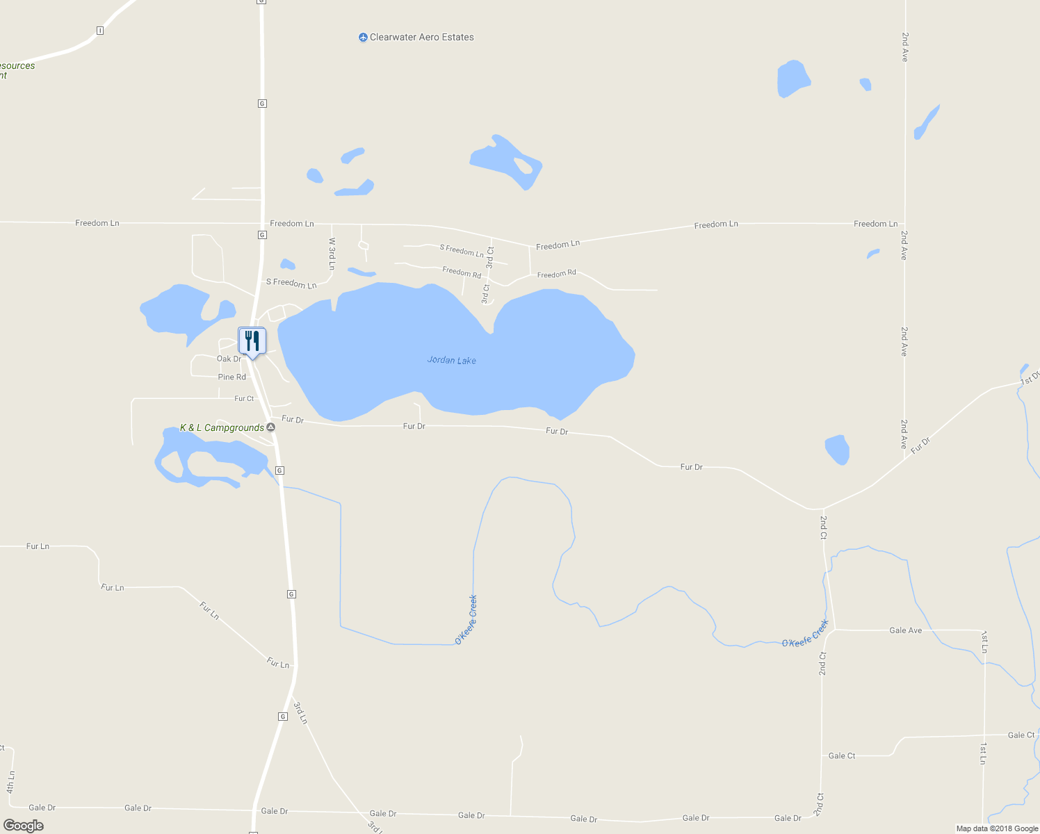 map of restaurants, bars, coffee shops, grocery stores, and more near 320 Fur Drive in Wisconsin Dells