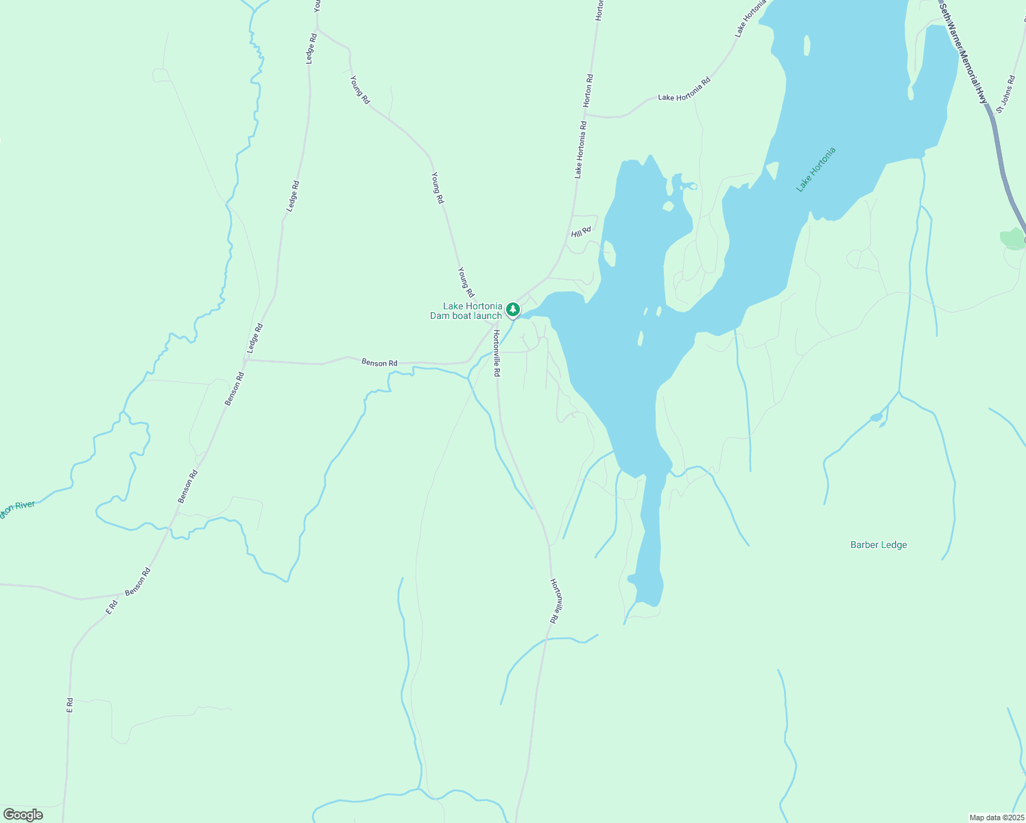 map of restaurants, bars, coffee shops, grocery stores, and more near 3670 Hortonia Road in Hubbardton