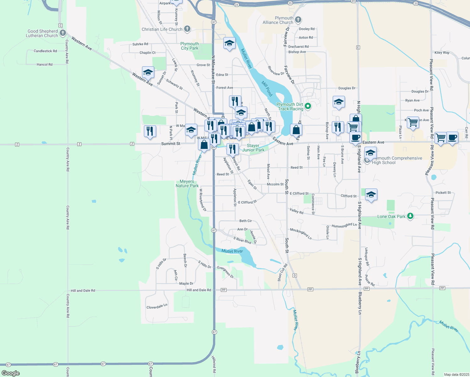 Appleton Street, Plymouth WI Walk Score