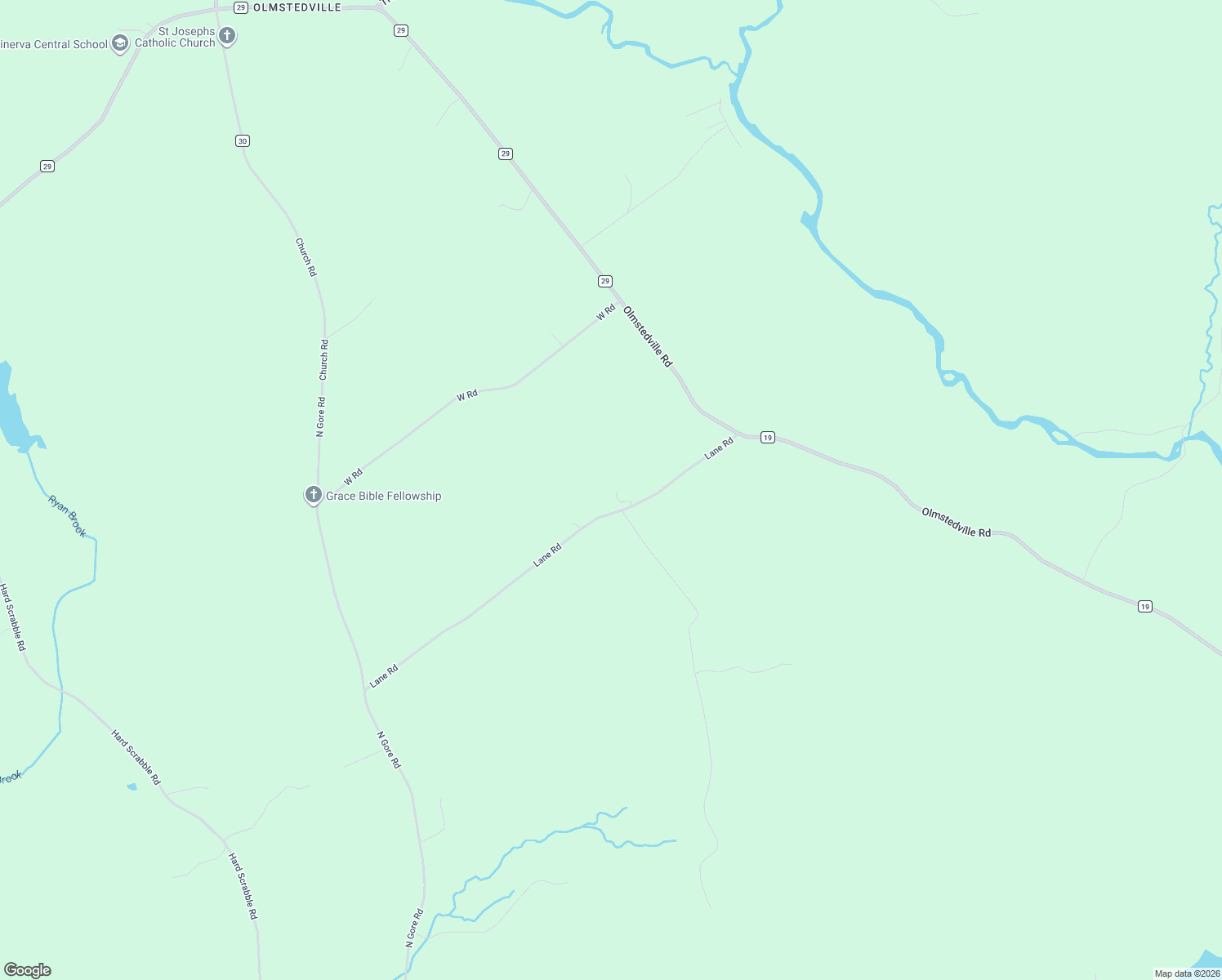 map of restaurants, bars, coffee shops, grocery stores, and more near 185 Lane Road in North Creek