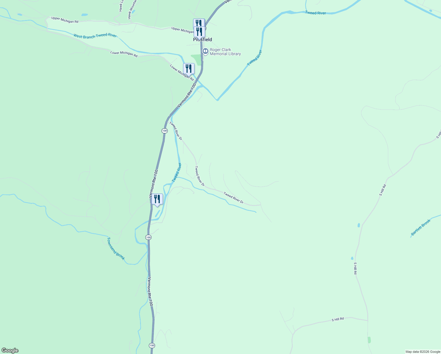 map of restaurants, bars, coffee shops, grocery stores, and more near 40 Heritage Heights in Stockbridge