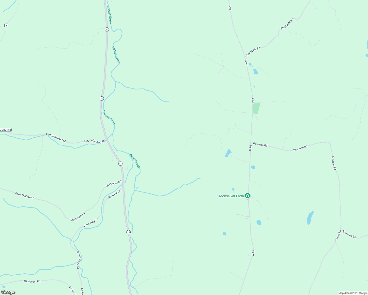 map of restaurants, bars, coffee shops, grocery stores, and more near in Barnard